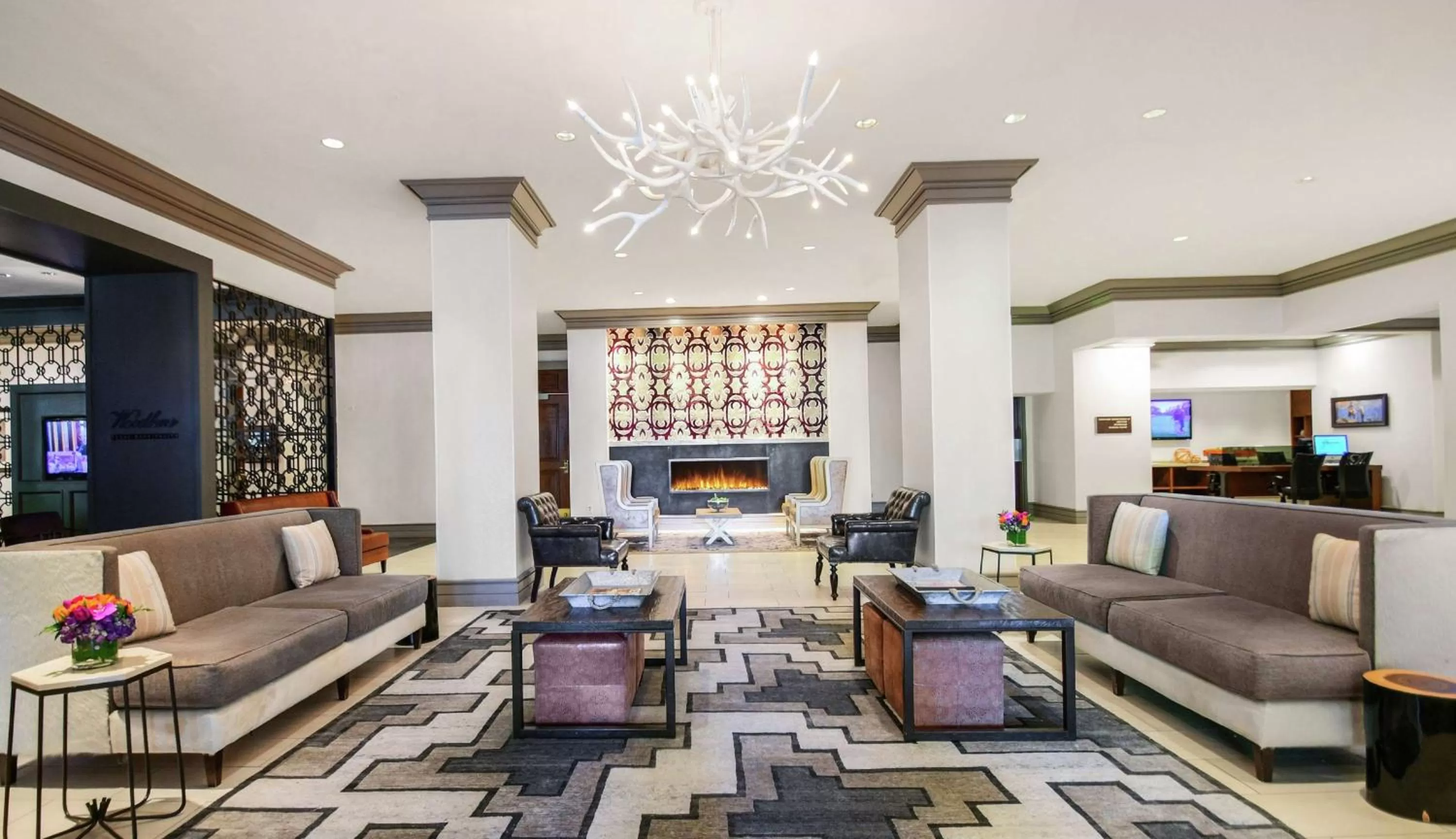 Lobby or reception in Hilton Dallas-Park Cities