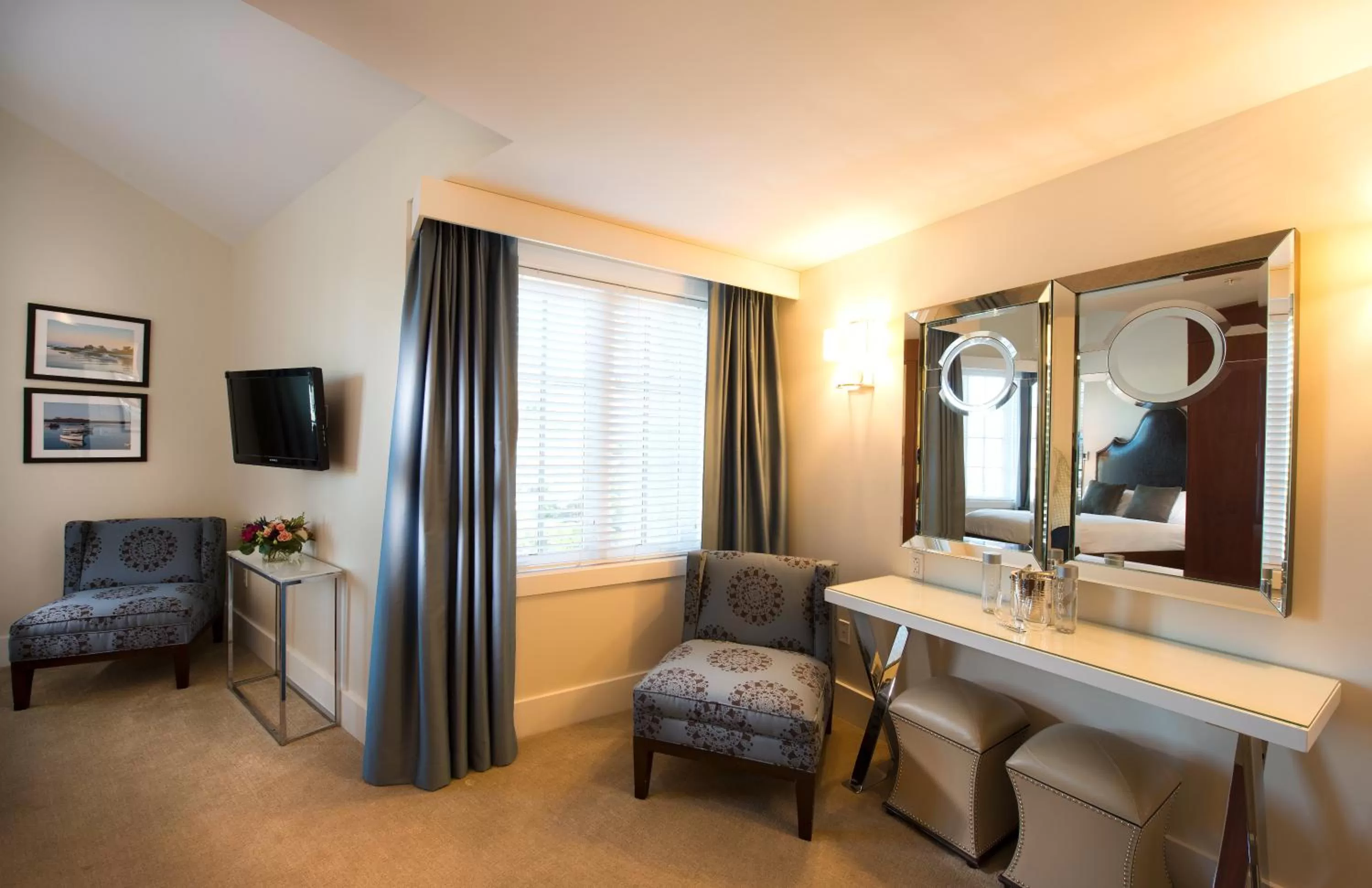 Seating area in The Boathouse