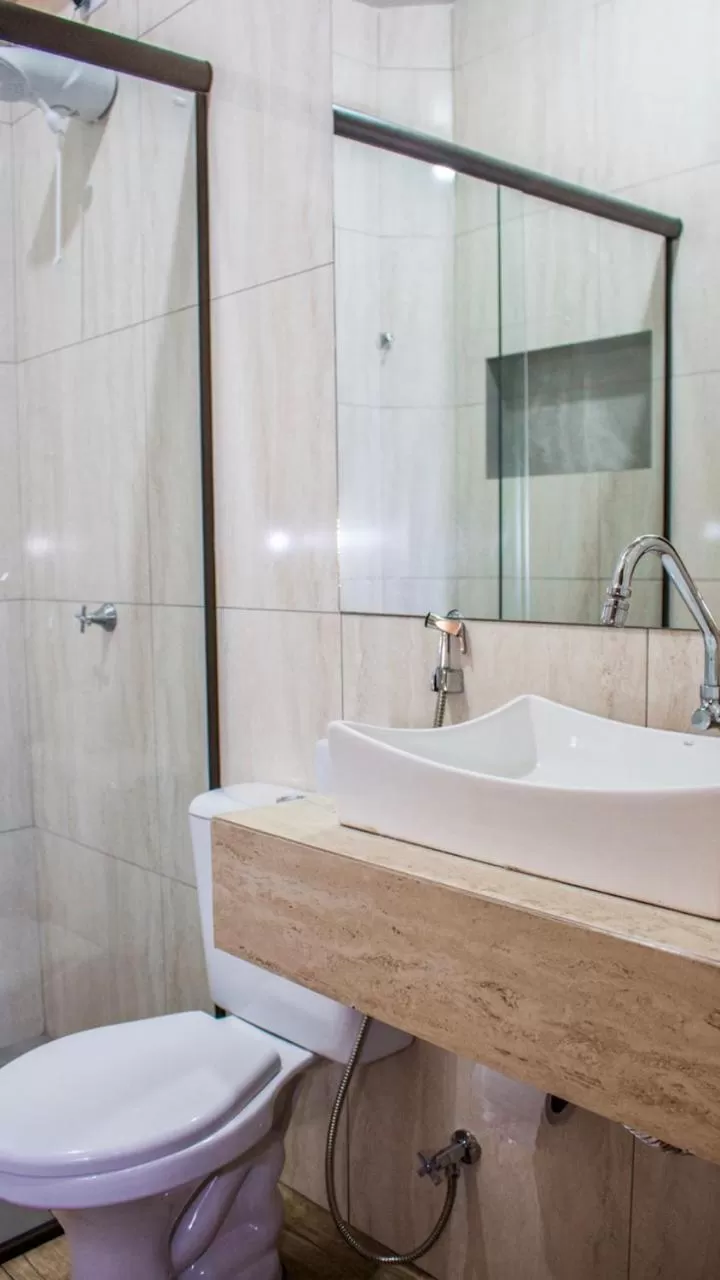 Bathroom in Hotel Paradizzo