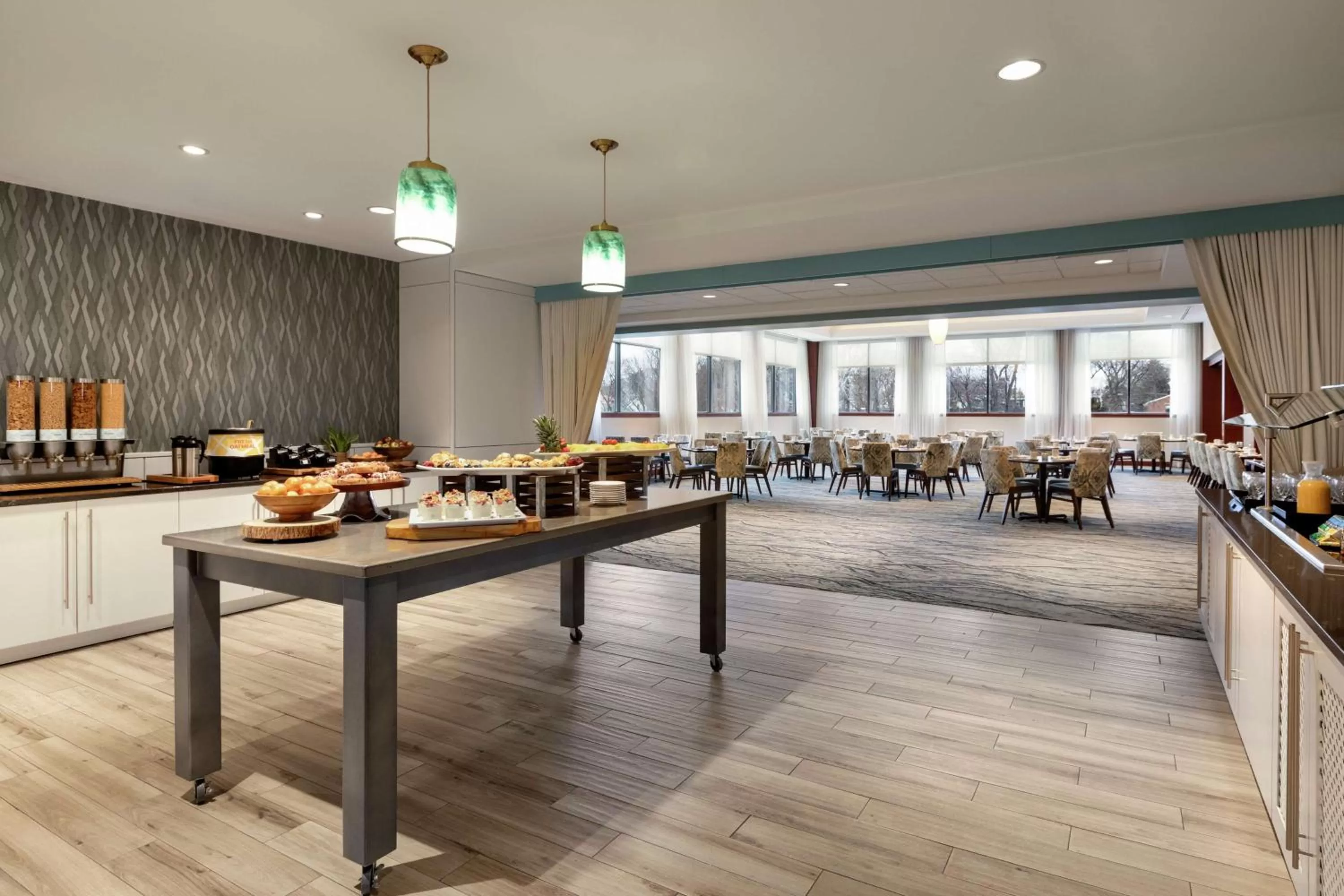 Breakfast in Hilton Garden Inn Troy