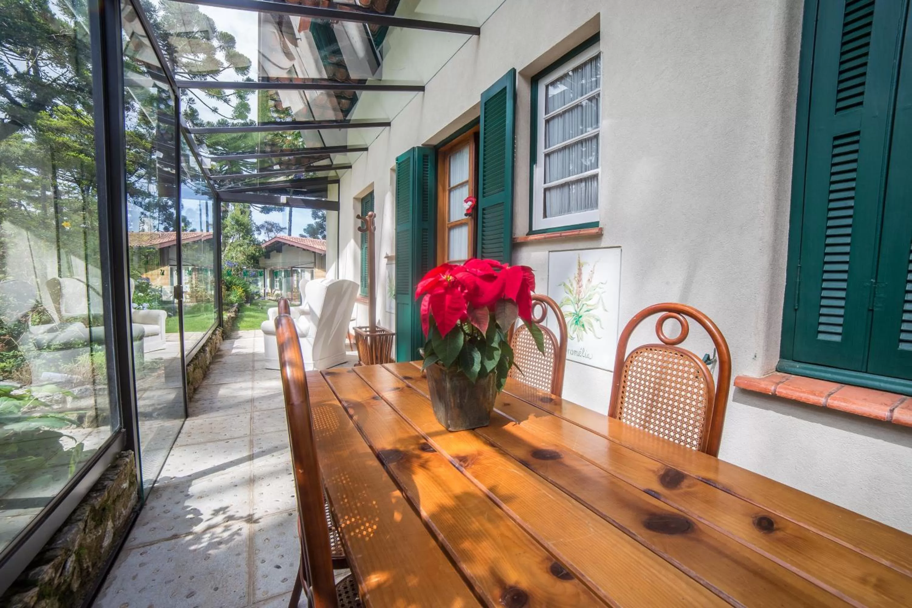 Seating area in Hotel Toriba