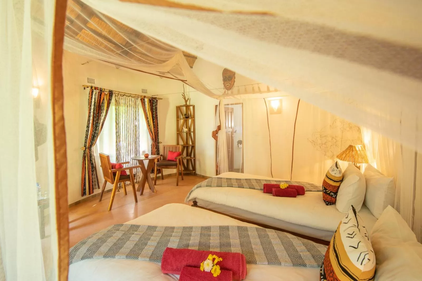 Seating Area in Wild Dogs Lodge