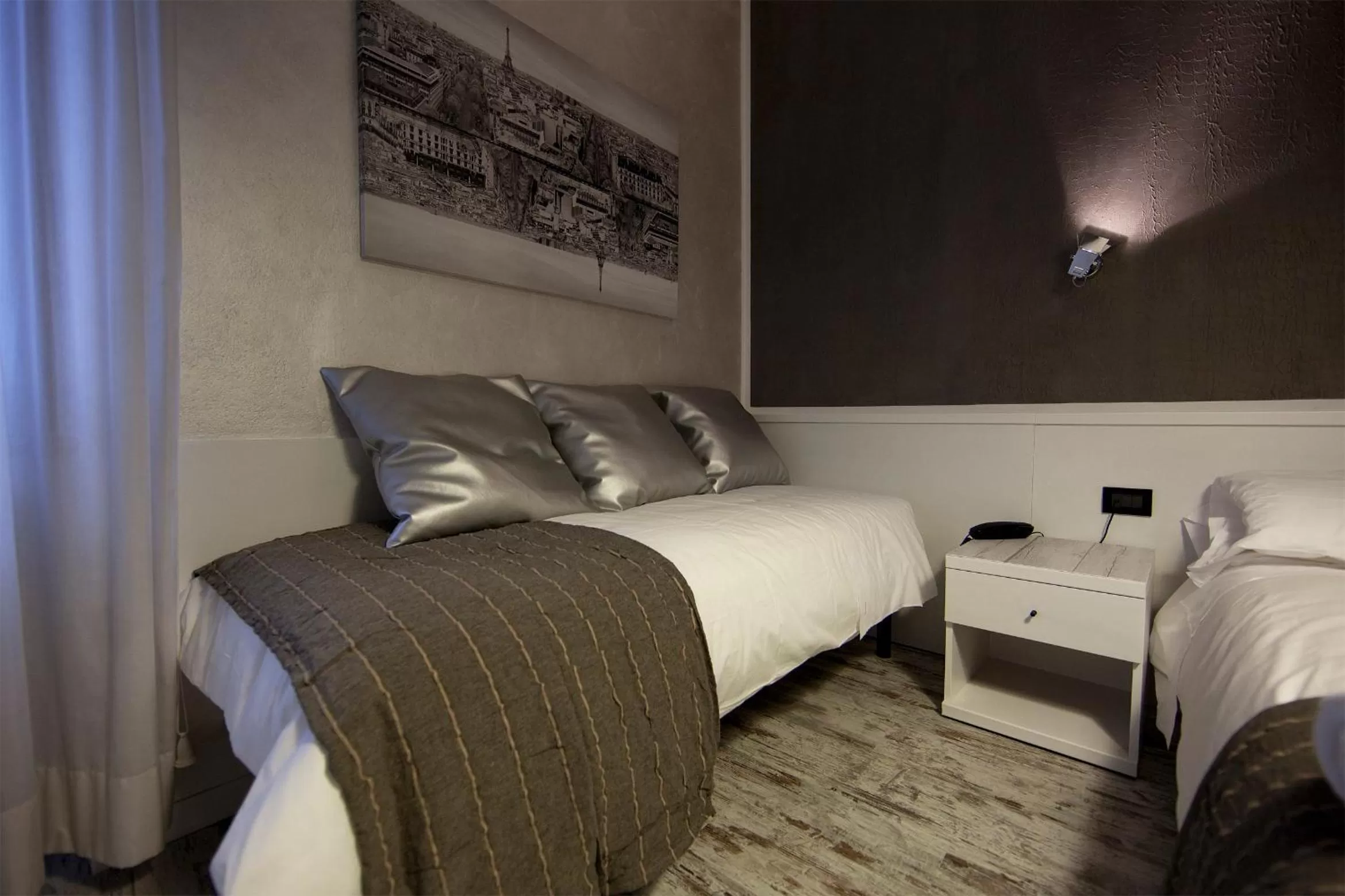 Bed in Piccolo Hotel Allamano