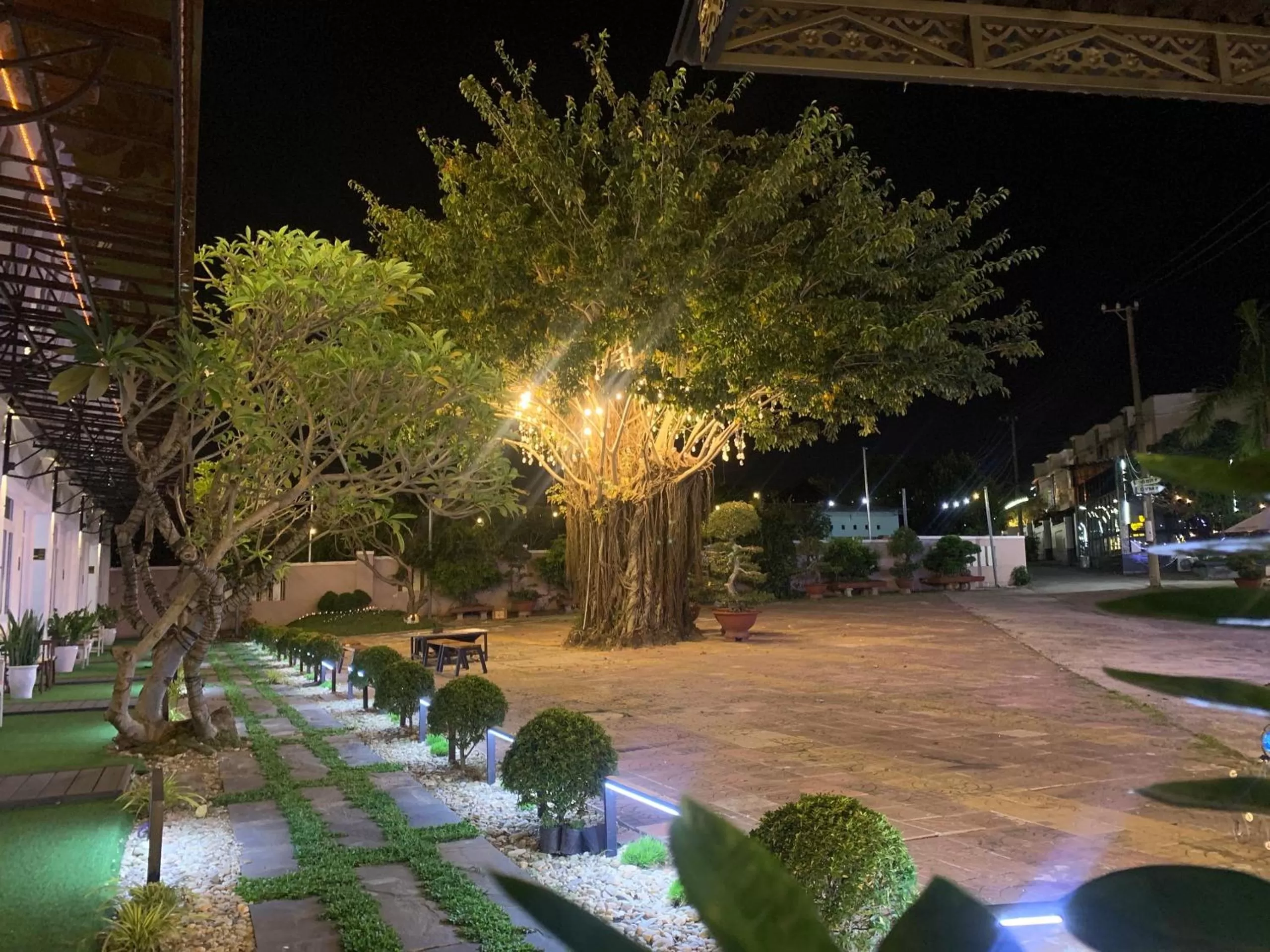 Garden in D'Villa Hotel - Homestay