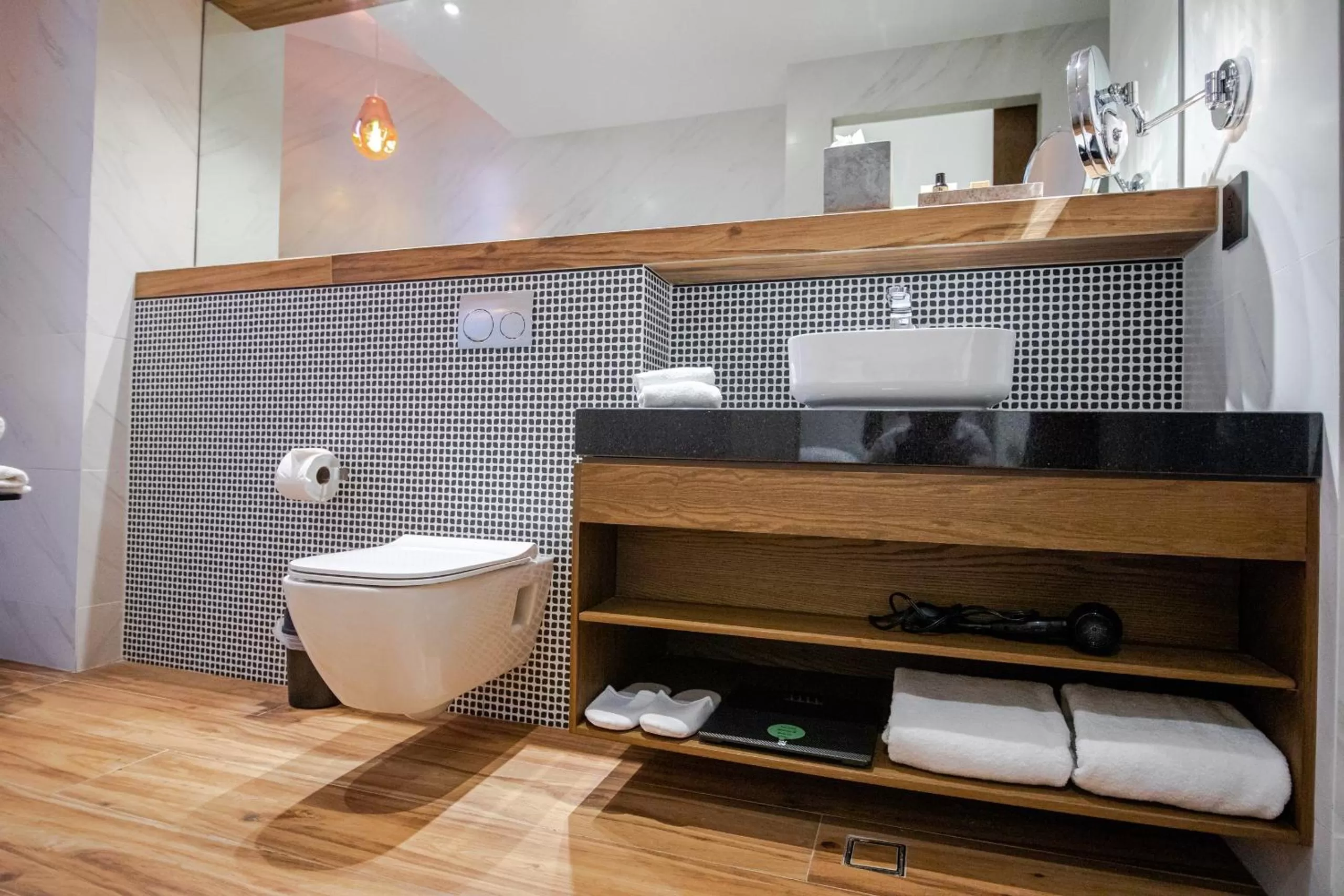 Bathroom in Becquer Hotel Guadalajara