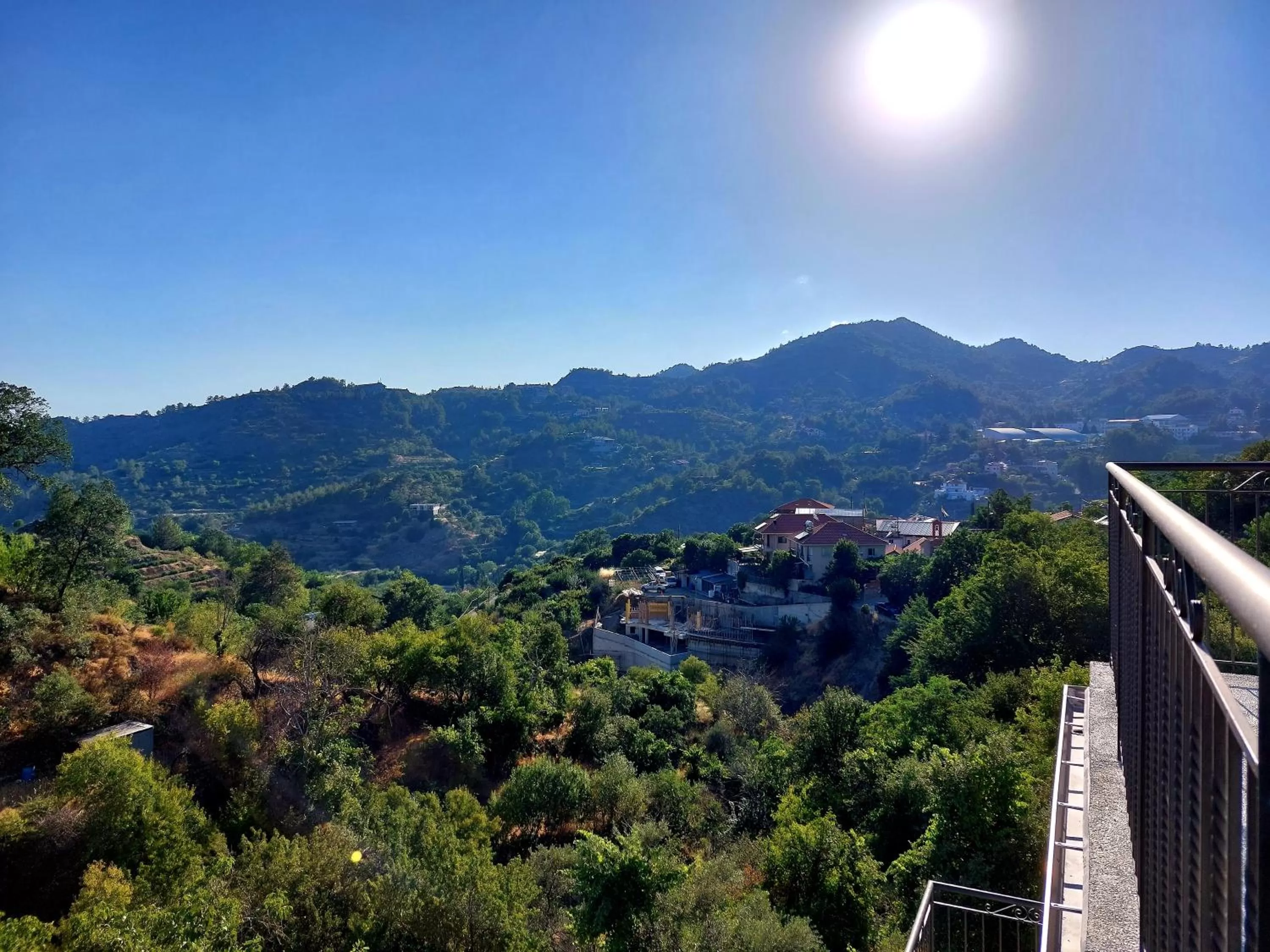 Natural landscape in Agros Green Valley Suites