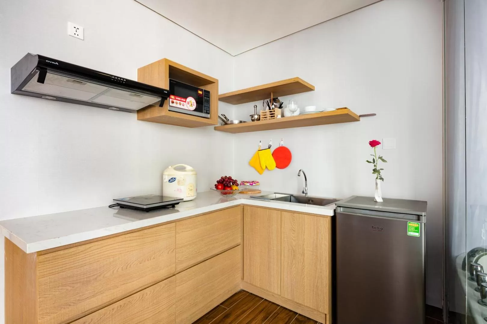 Kitchen or kitchenette in Smile Hotel Nha Trang