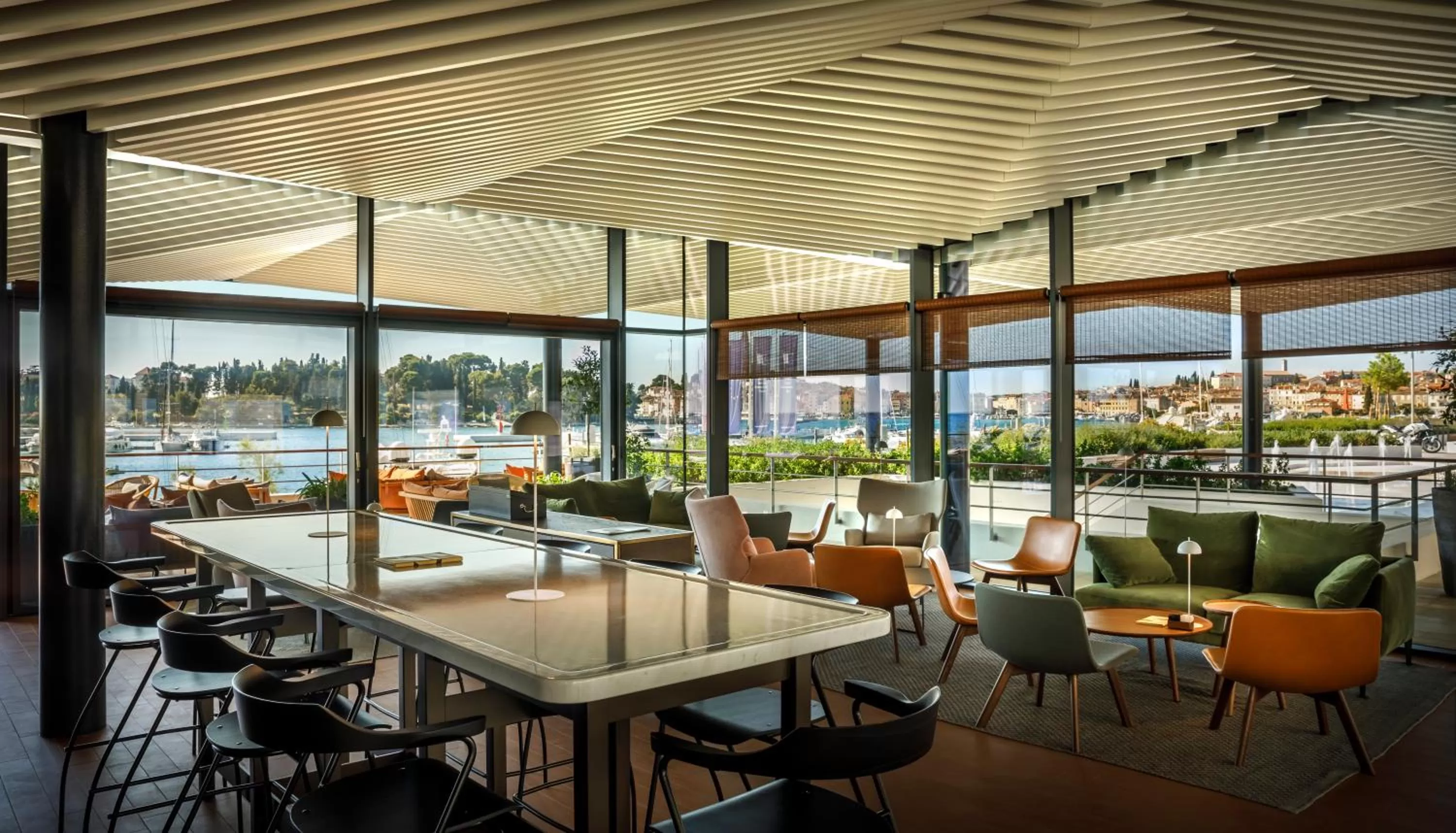 Restaurant/places to eat in Grand Park Hotel Rovinj by Maistra Collection