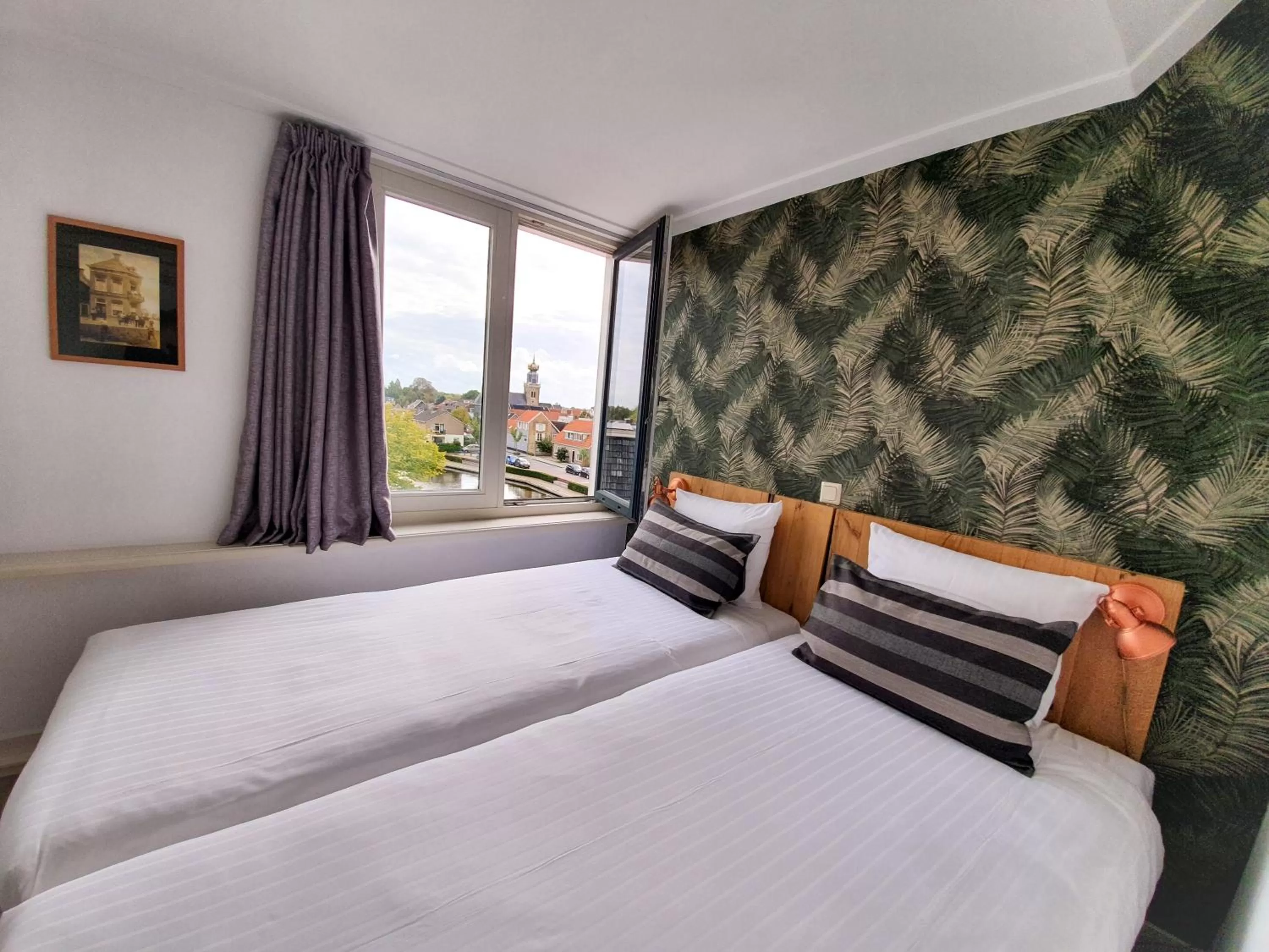 Bed in Hotel Anne-Klare