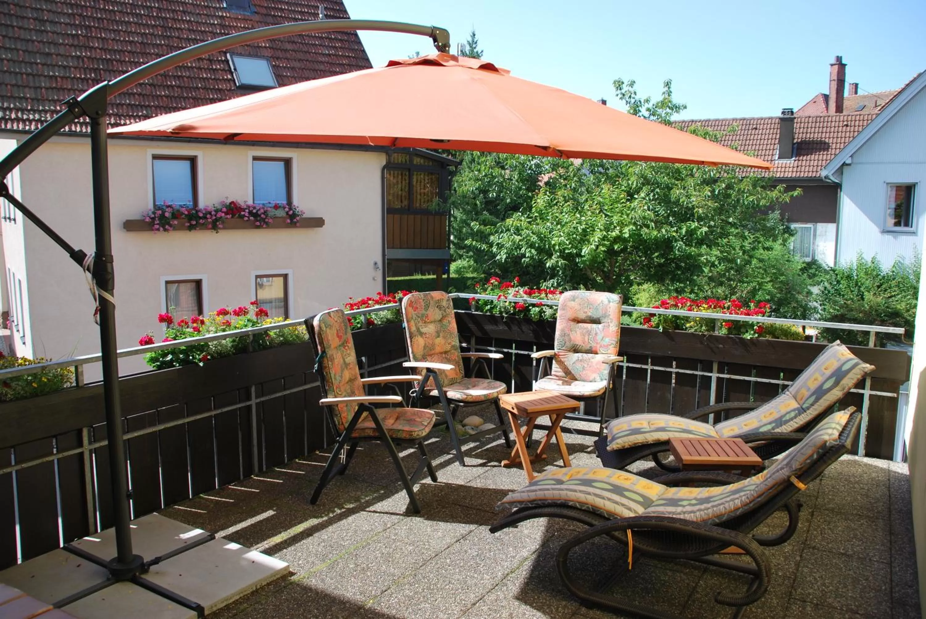 Balcony/Terrace in Hotel Adler