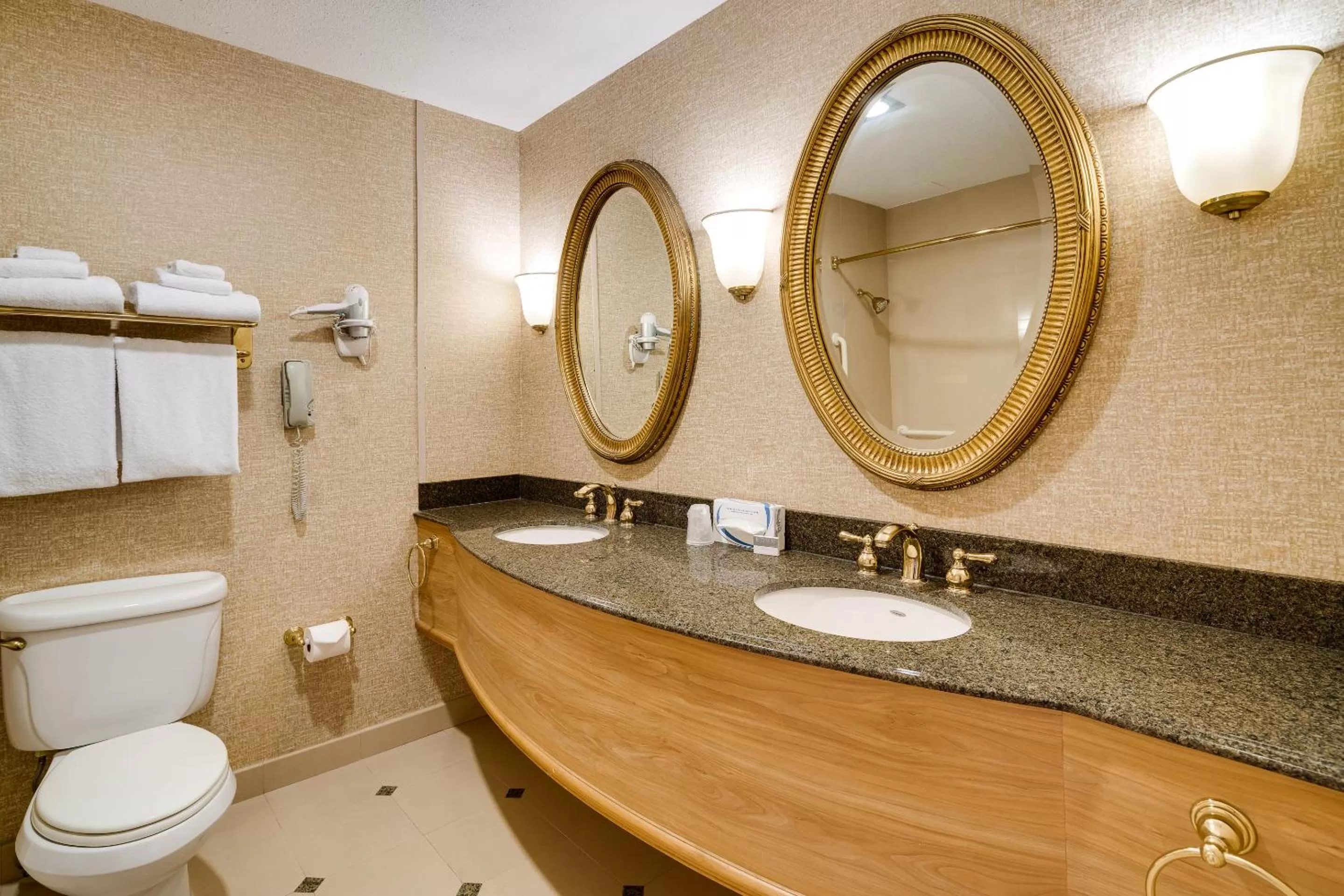 Bathroom in Showboat Hotel Atlantic City