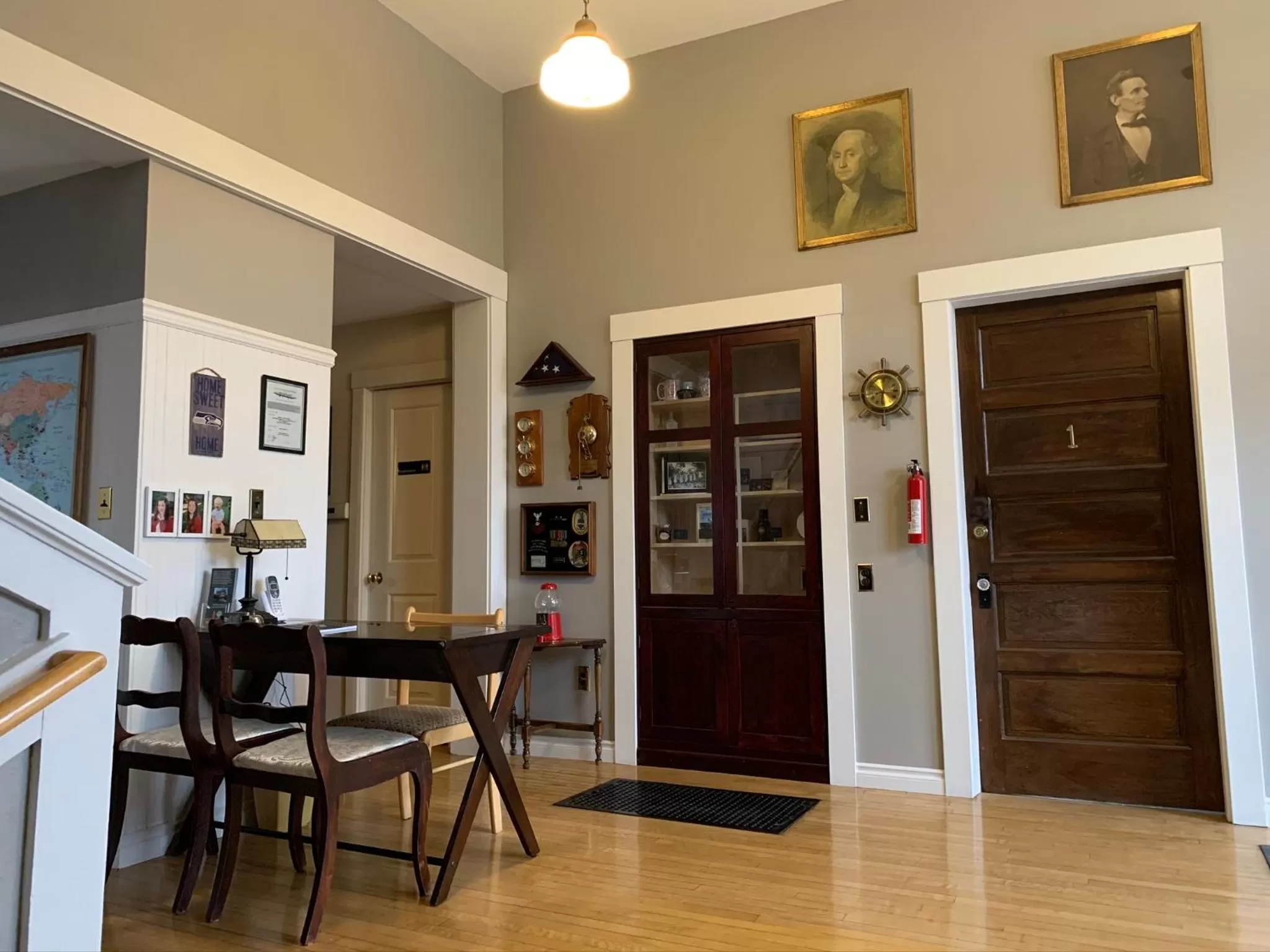 Lobby or reception in Northside School Bed & Breakfast