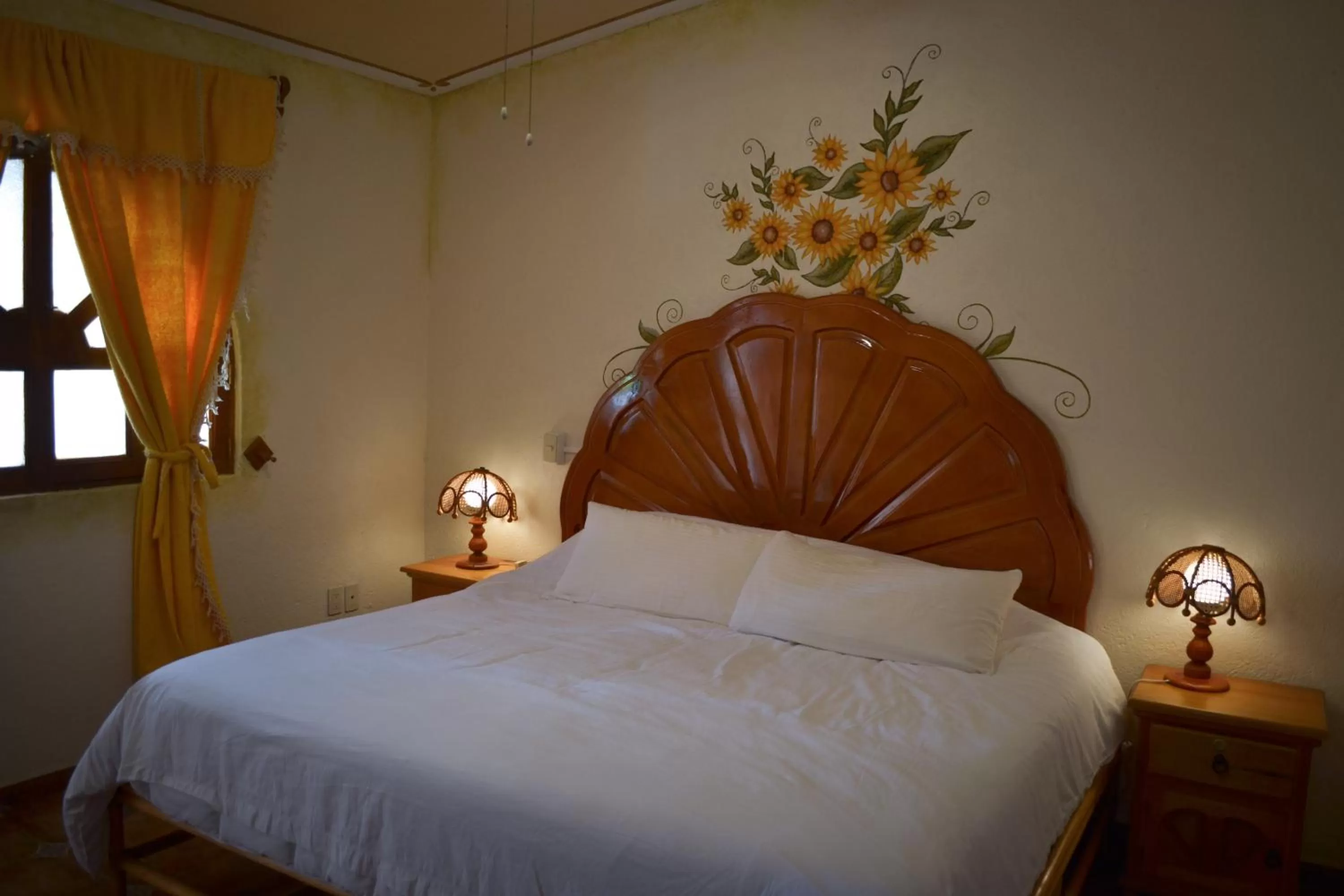 Bed in Hotel Feregrino