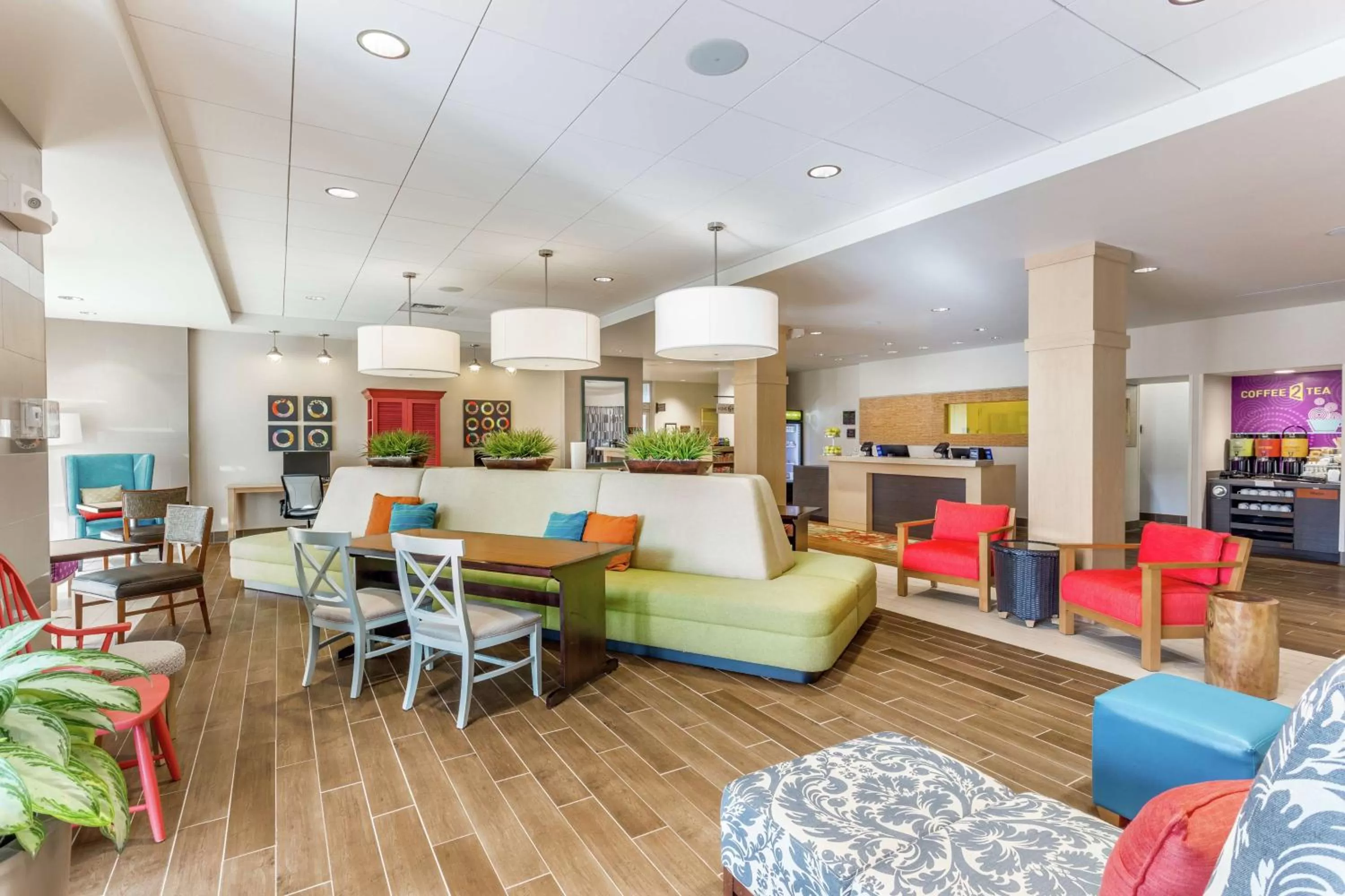 Lobby or reception in Home2 Suites by Hilton Albany Airport/Wolf Rd