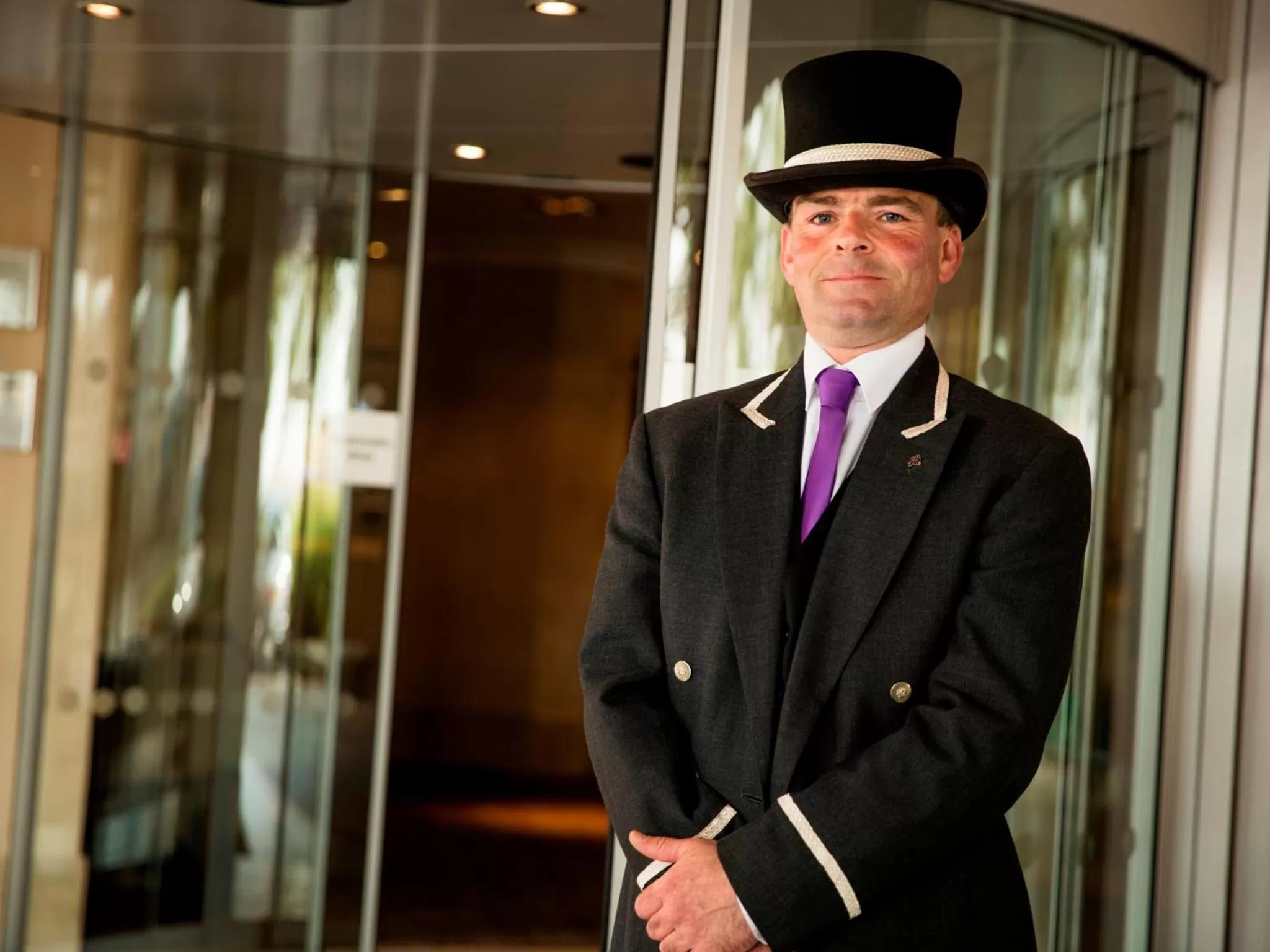 Staff in The Tower Hotel, by Thistle