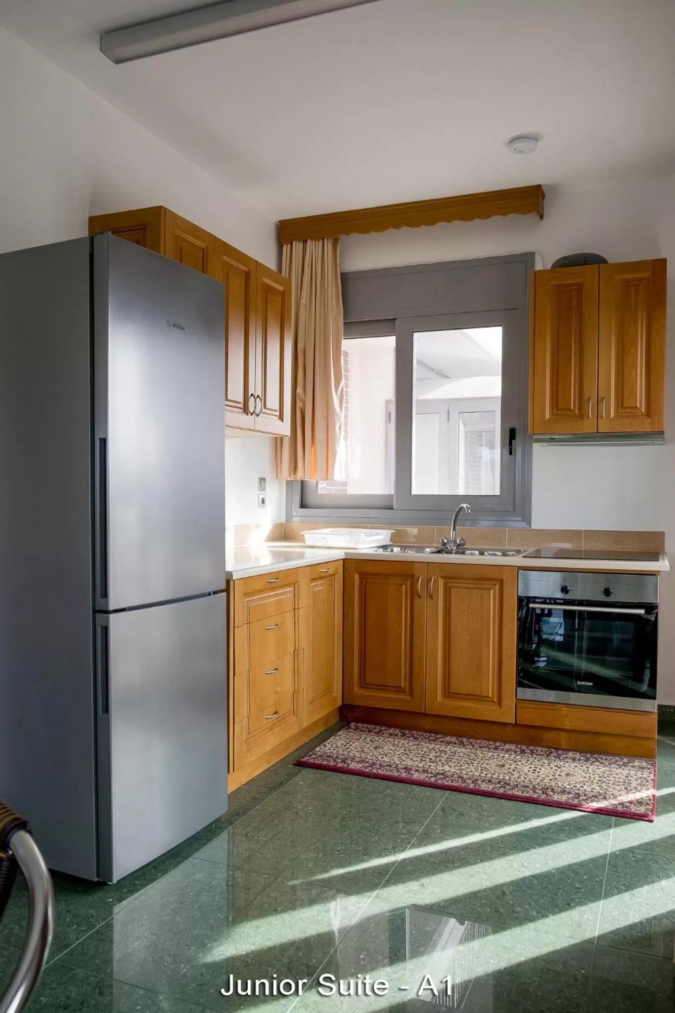 Kitchen or kitchenette in Ionion Star Hotel