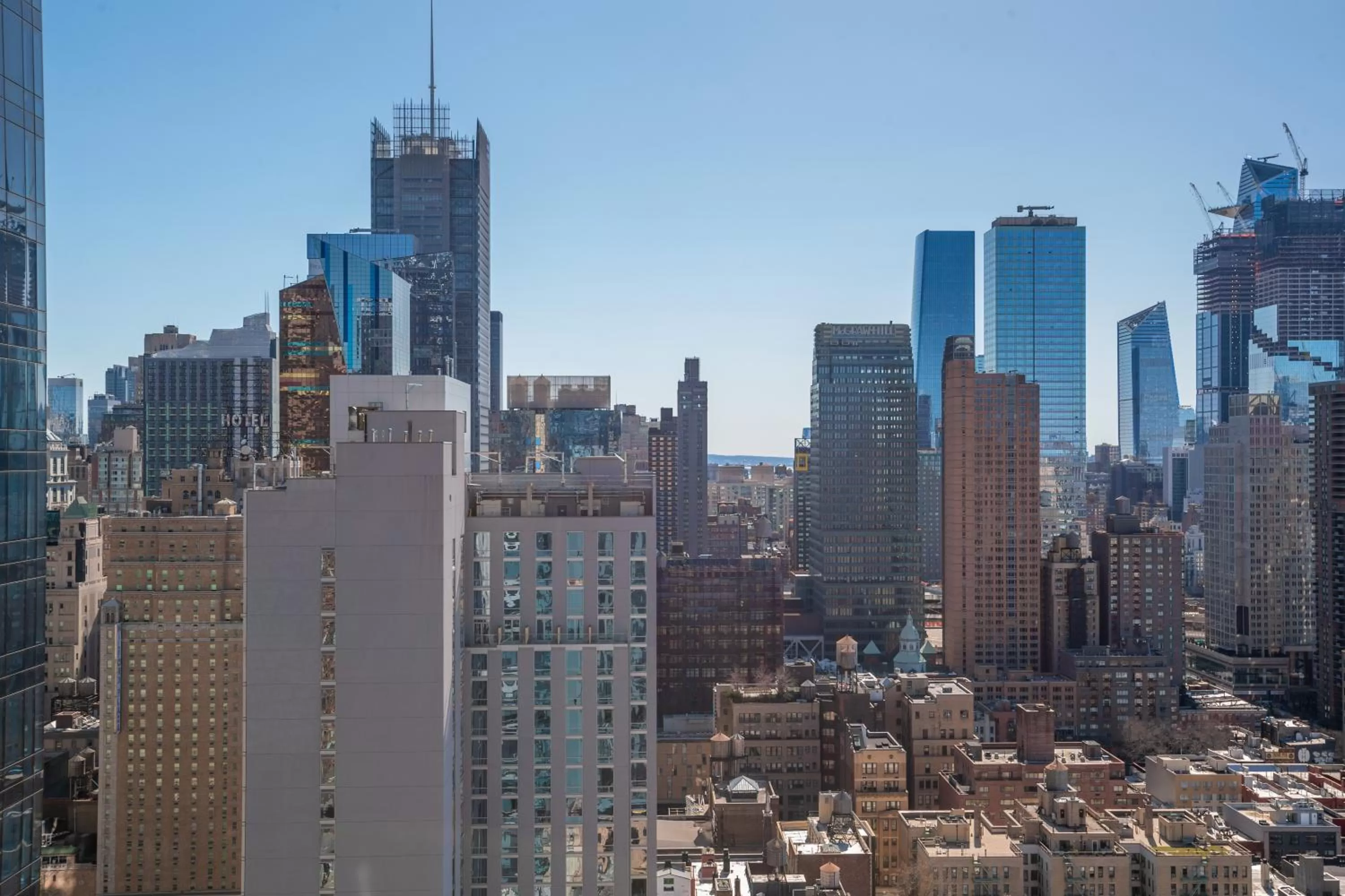 City view in CIVILIAN Hotel