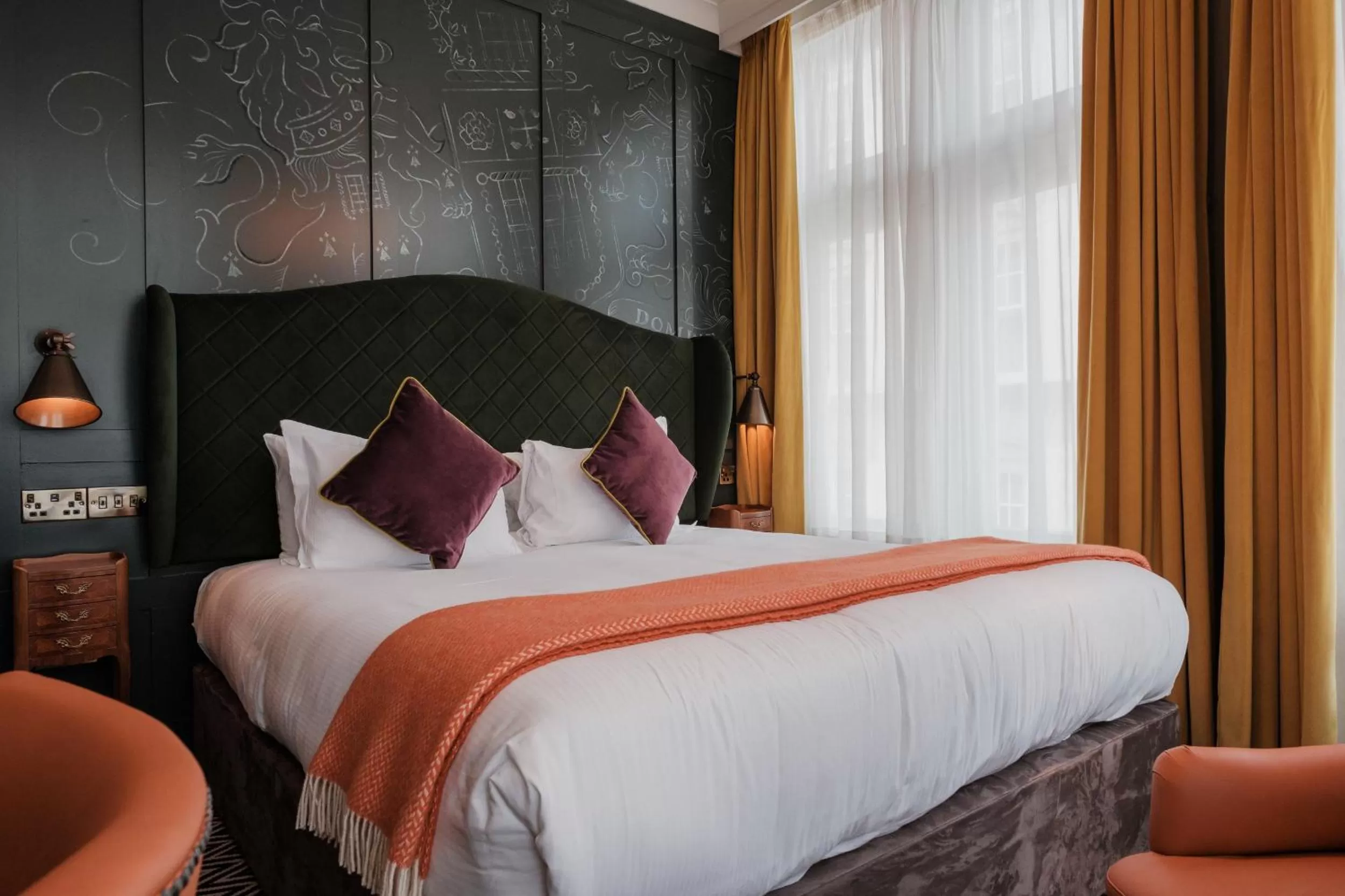 Bed in The Sanctuary House Hotel