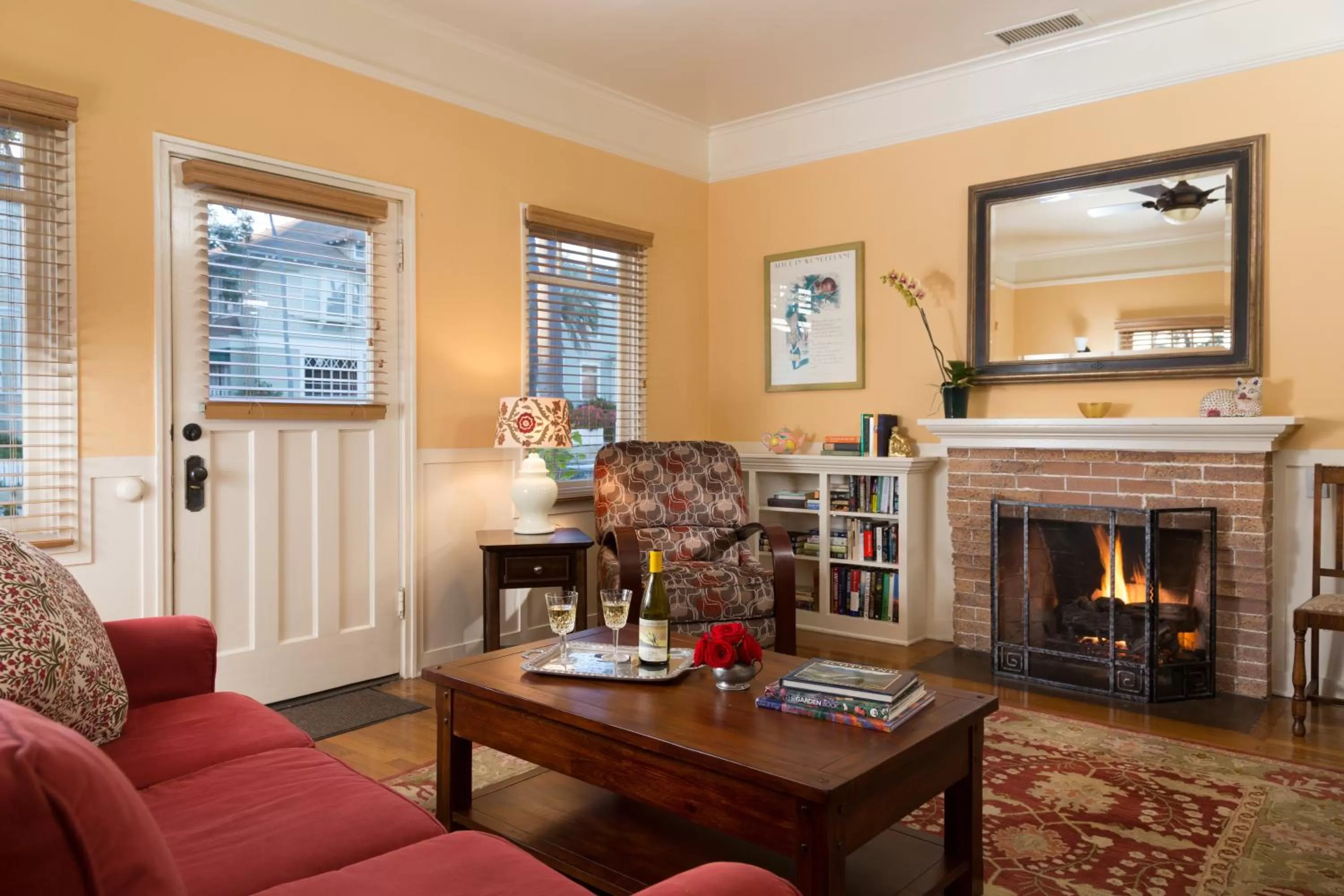 Living room in Cheshire Cat Inn & Cottages