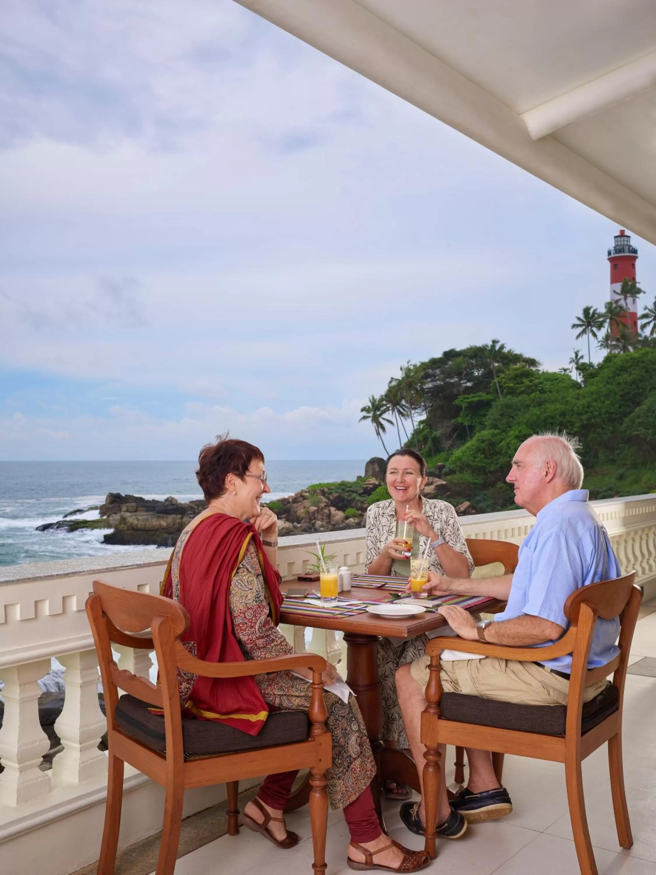 Breakfast in Rockholm at the Light House Beach