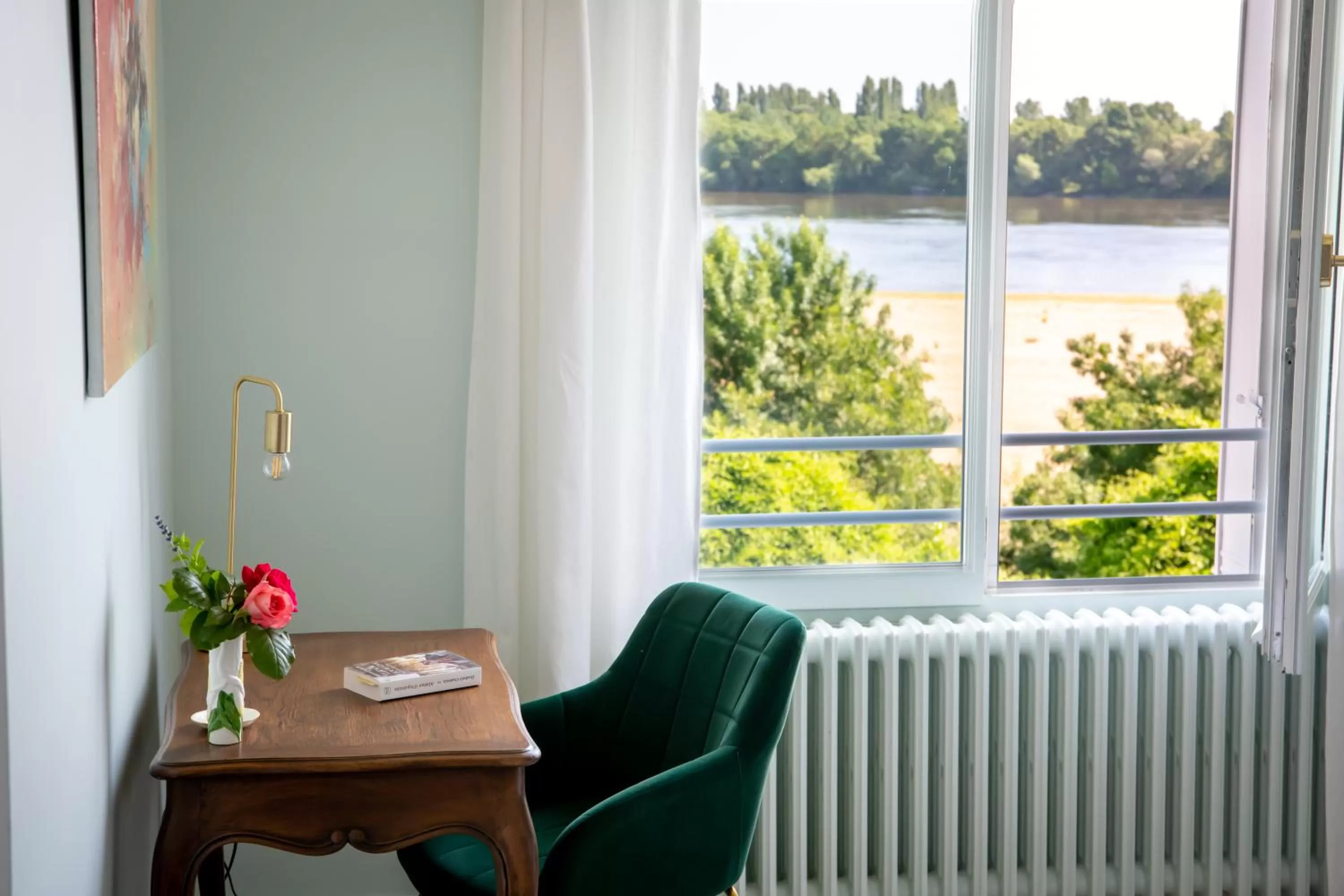 River view, Seating Area in Le Clos Eugénie