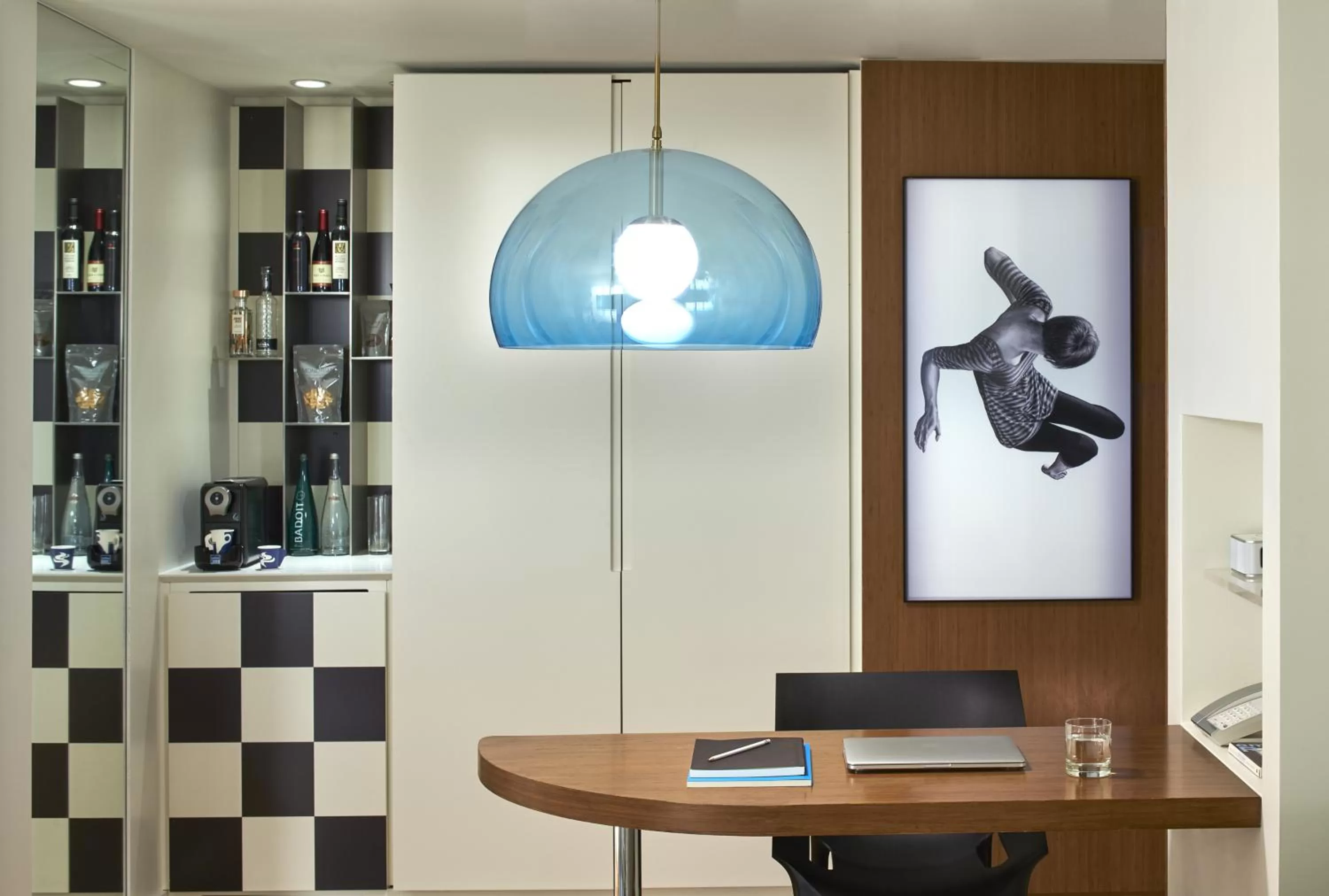 Decorative detail in Mondrian Los Angeles