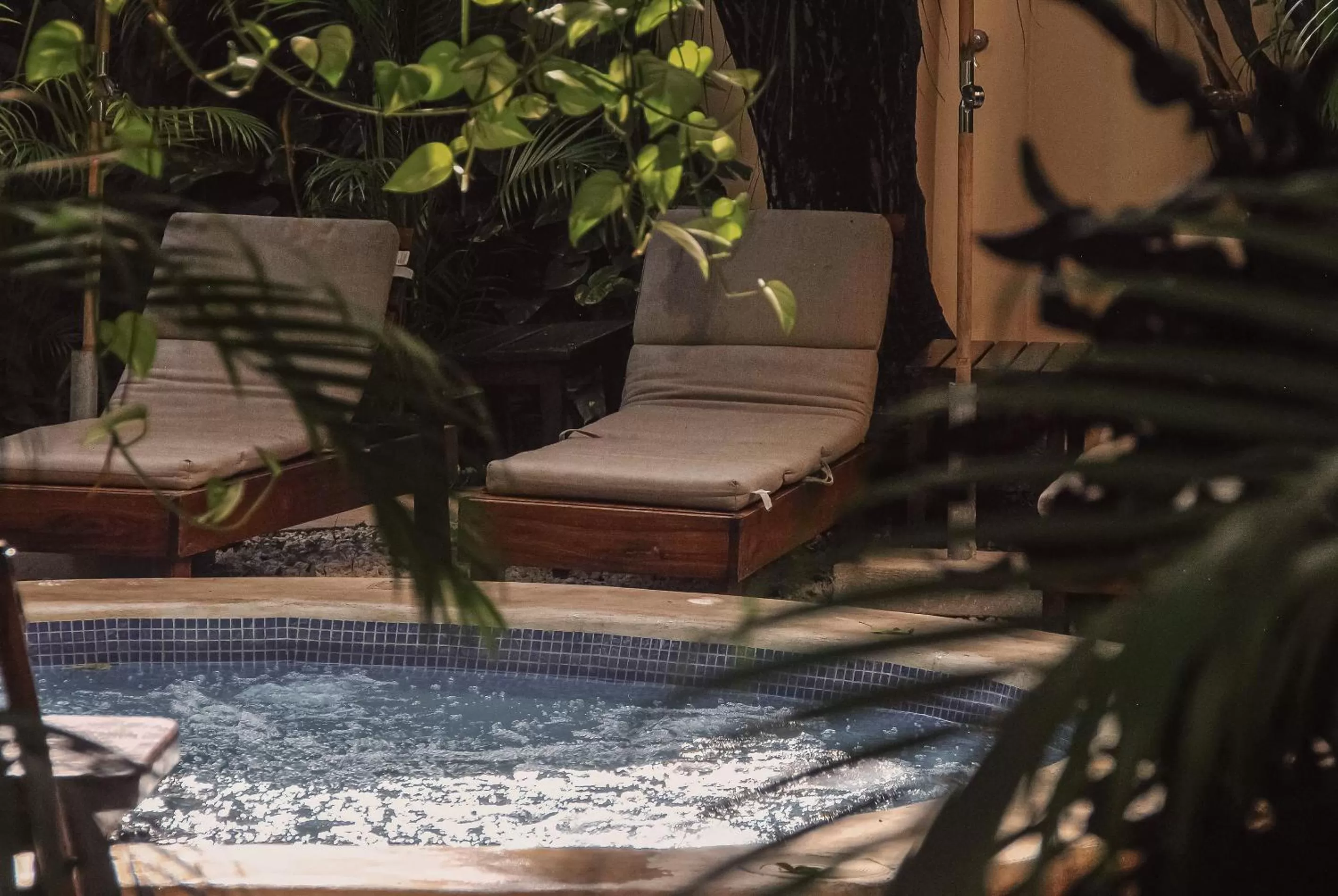 Swimming pool in Boutique Hotel Posada 06 Tulum