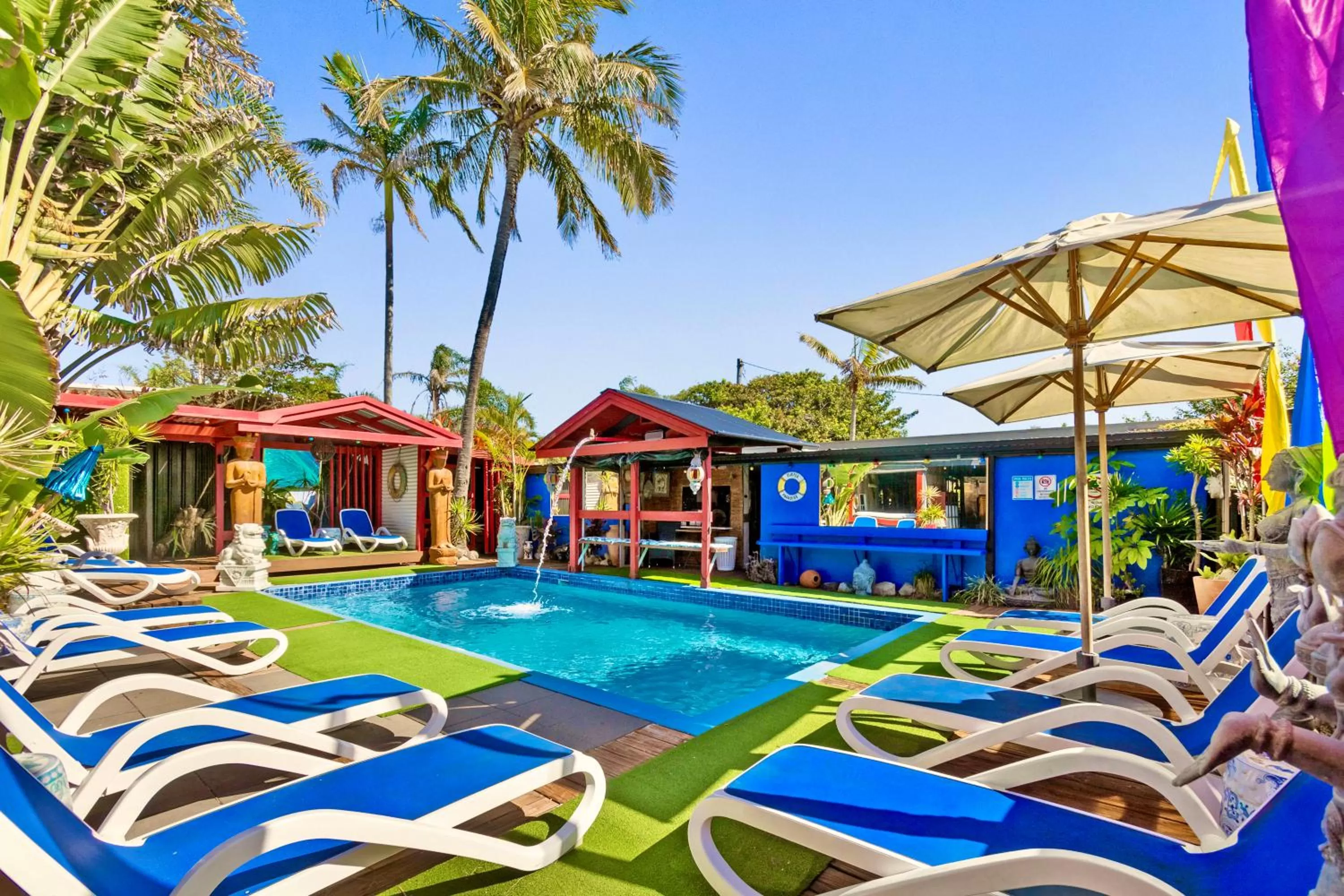 Swimming Pool in Hideaway Noosa Men Only Beach Resort