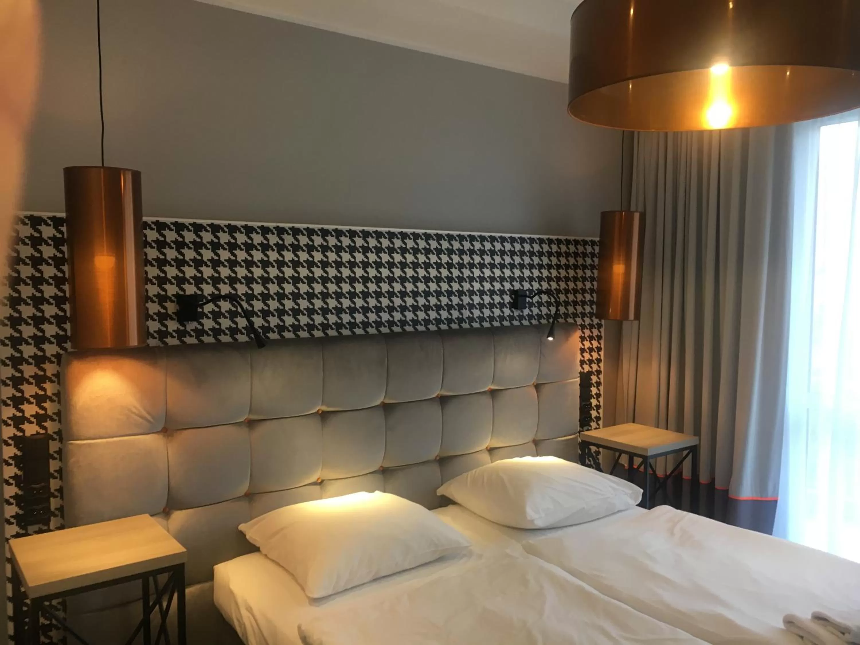 Garden, Bed in Hotel Pomarańczowa Plaża