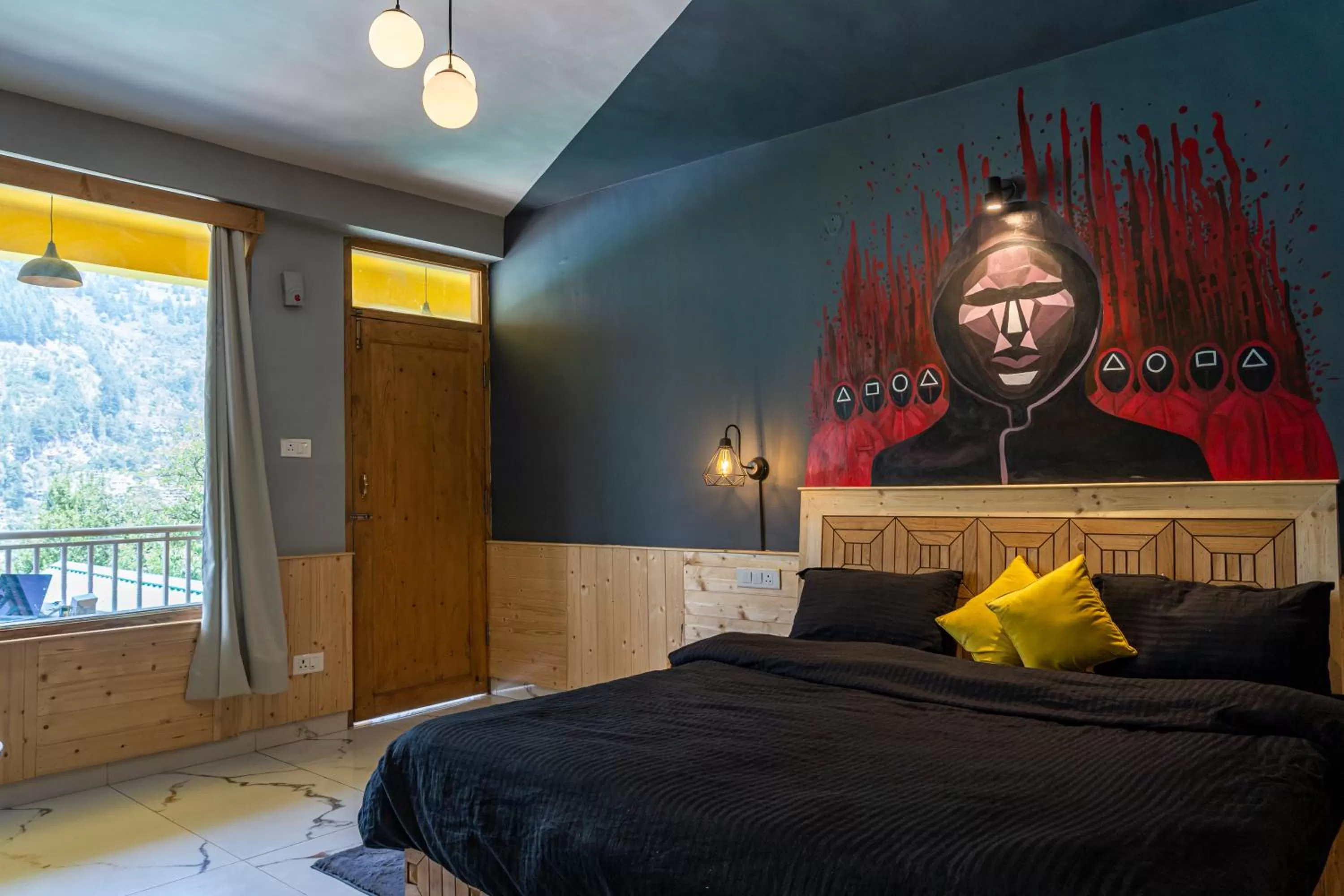 Bed in Whoopers Hostel Manali