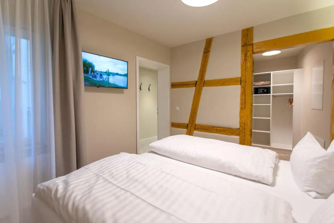 Bedroom in Hotel Tuchhaus