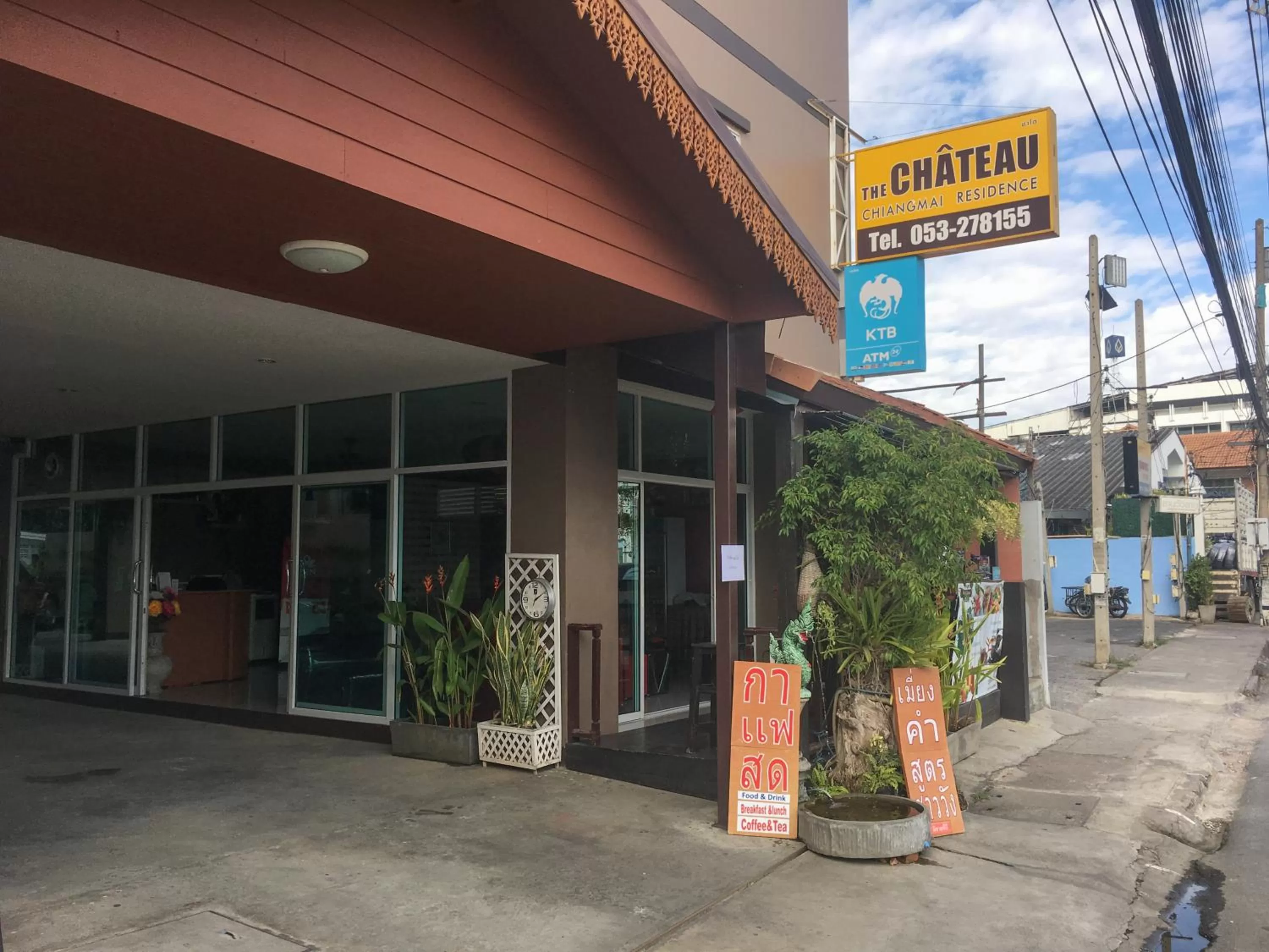Facade/entrance in The Chateau Chiangmai Residence