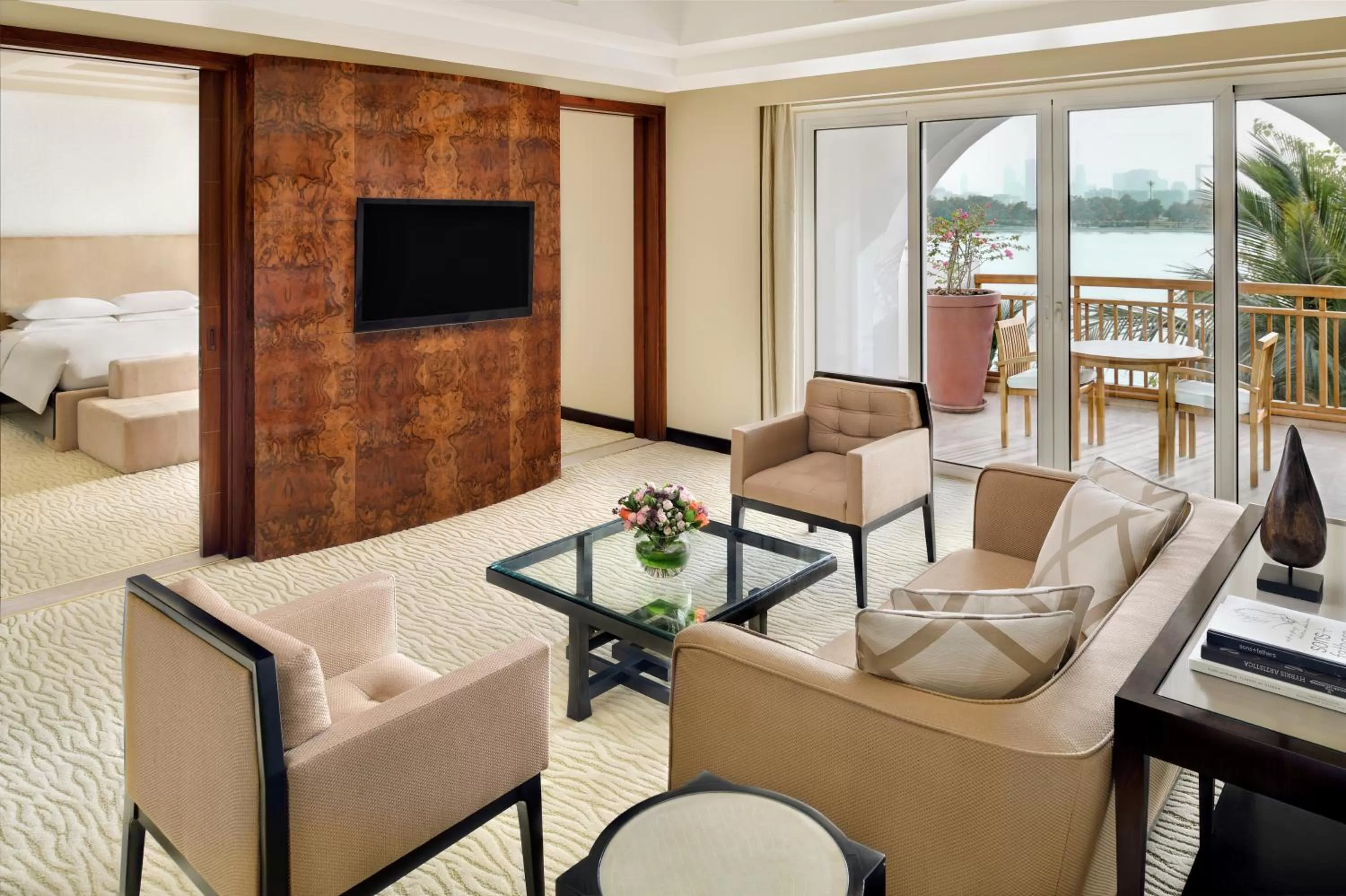 Living room in Park Hyatt Dubai