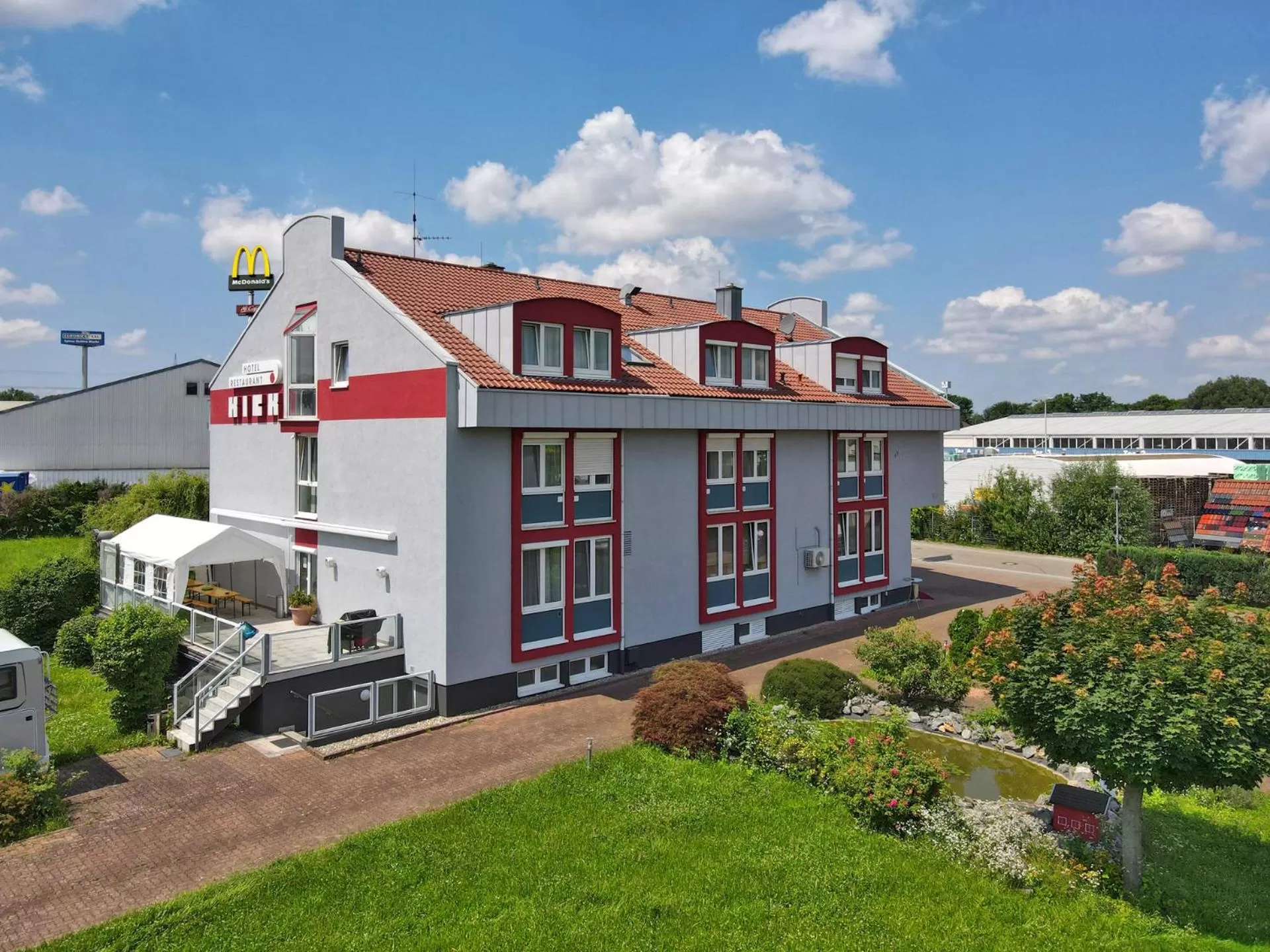 Property Building in Hotel Kick