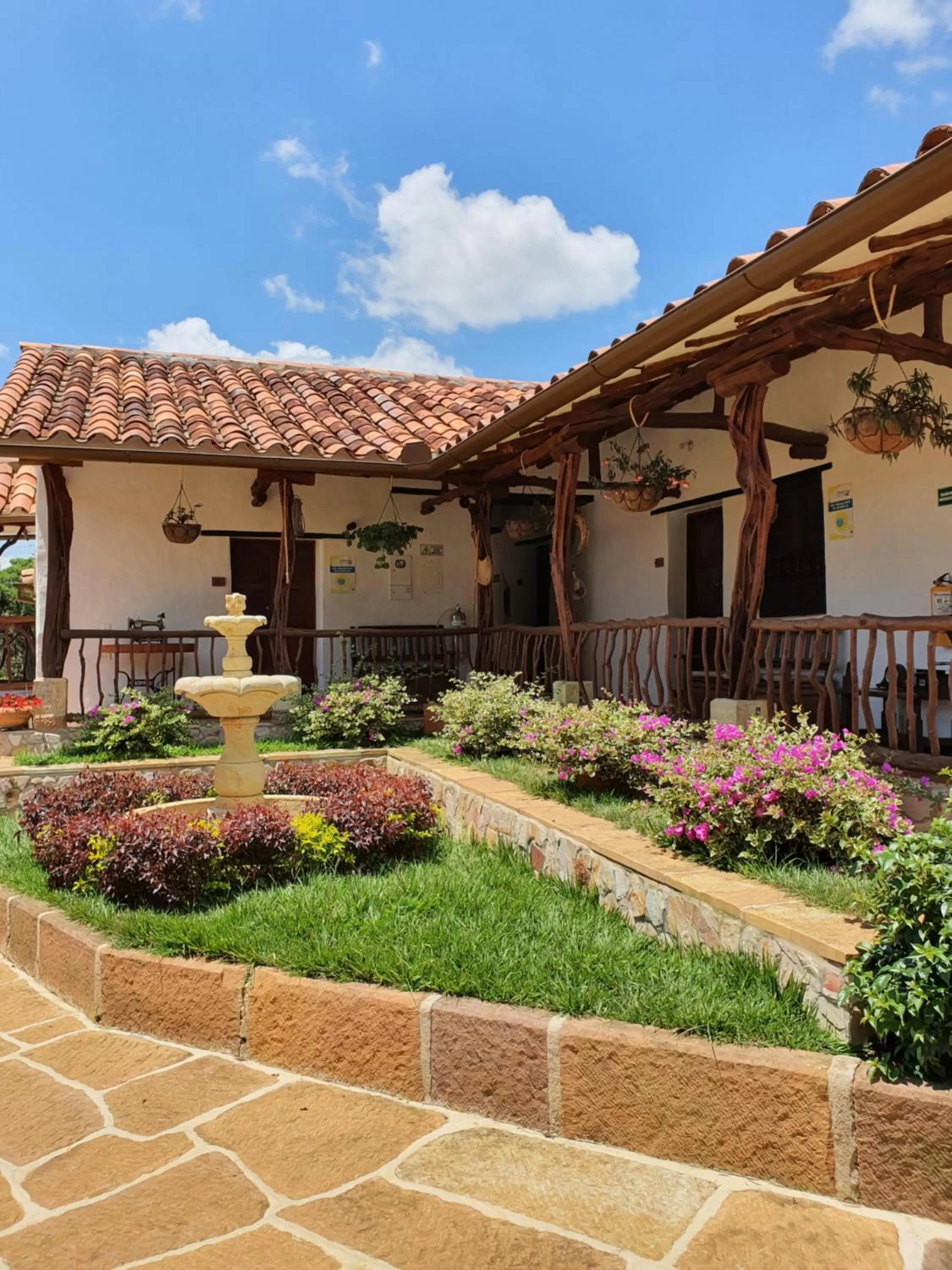 Property Building in Hotel Campestre Ataraxia Barichara