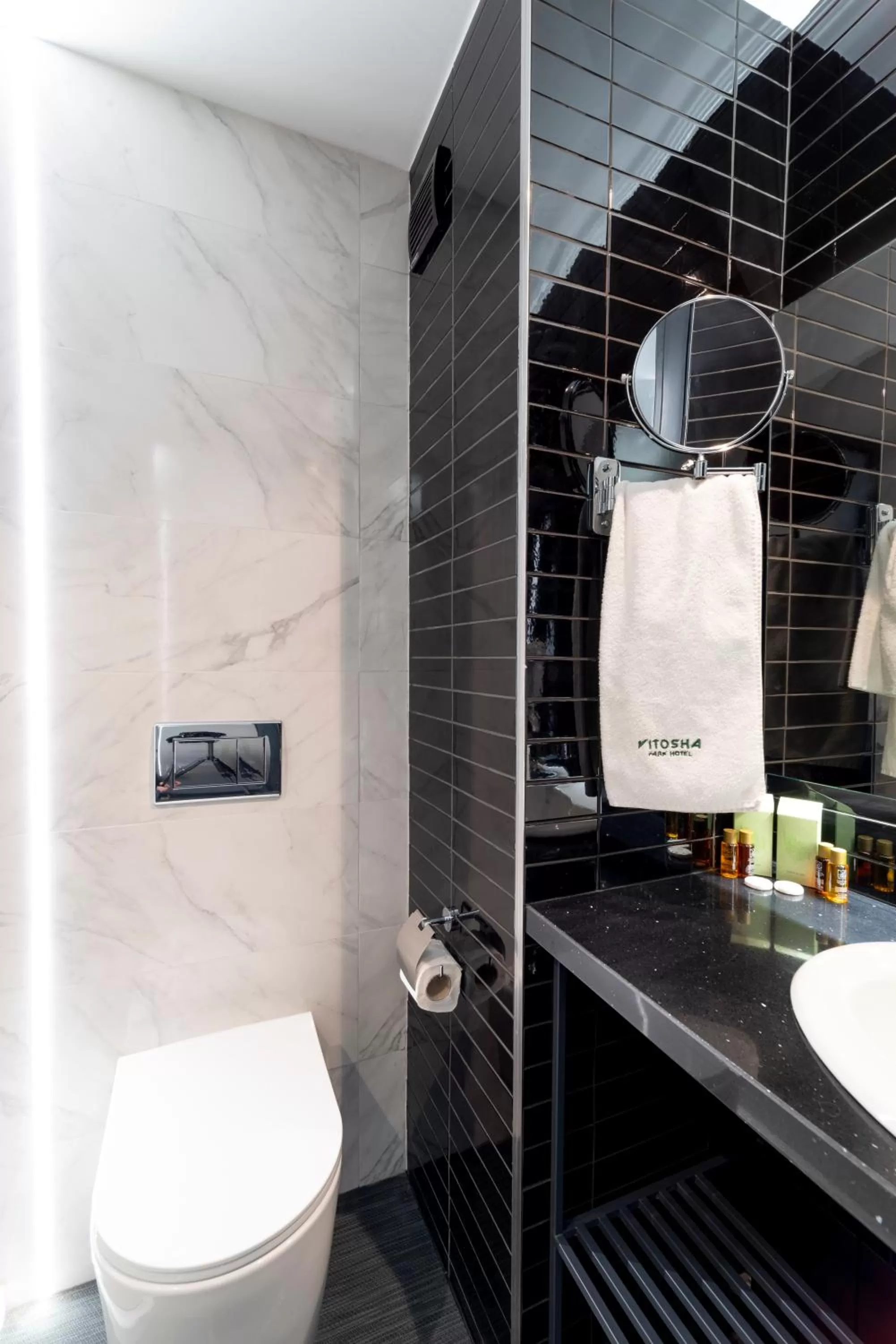 Shower in Vitosha Park Hotel - Free Indoor Pool & Parking