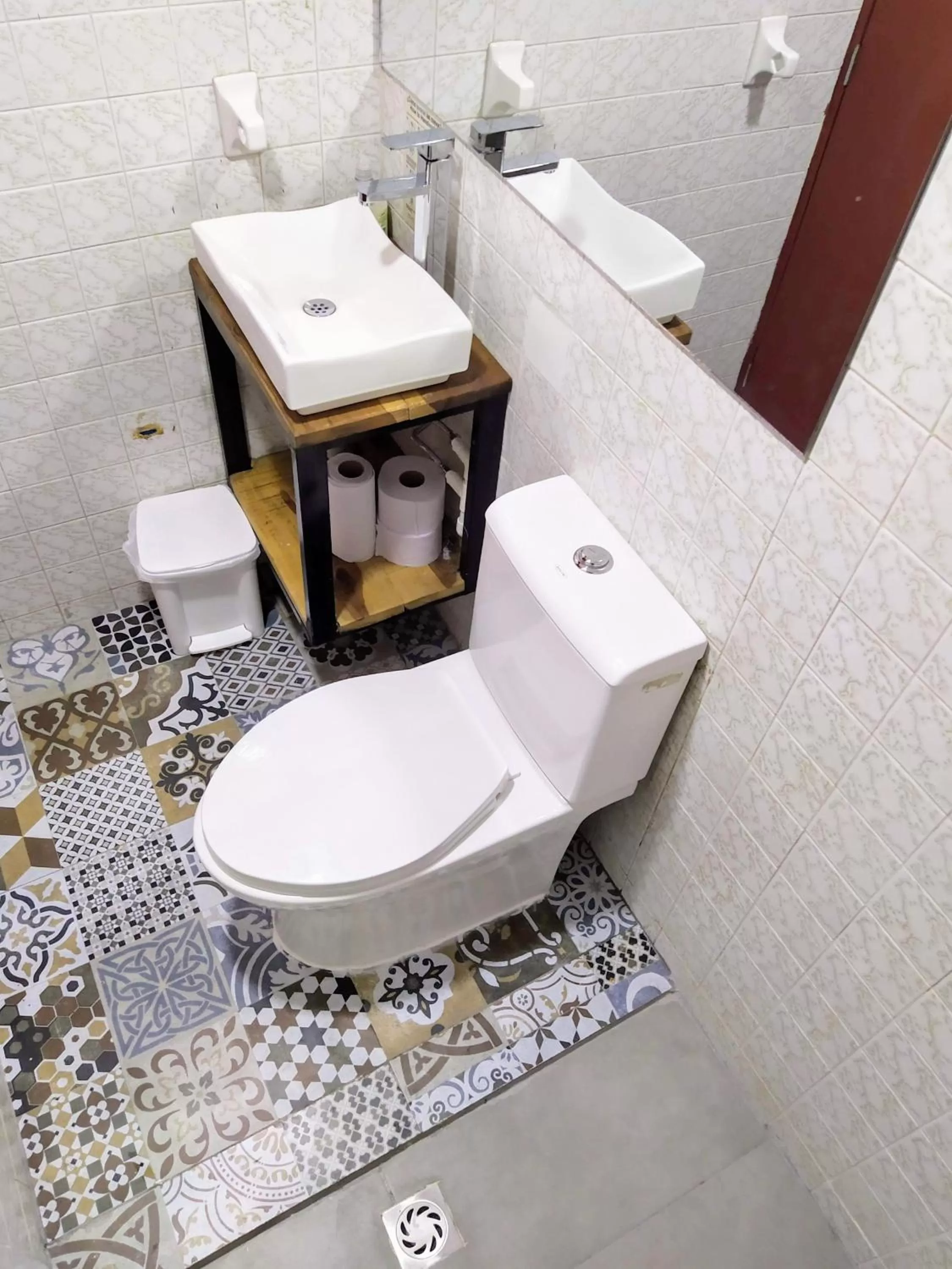 Bathroom in Bona Vida Hotel