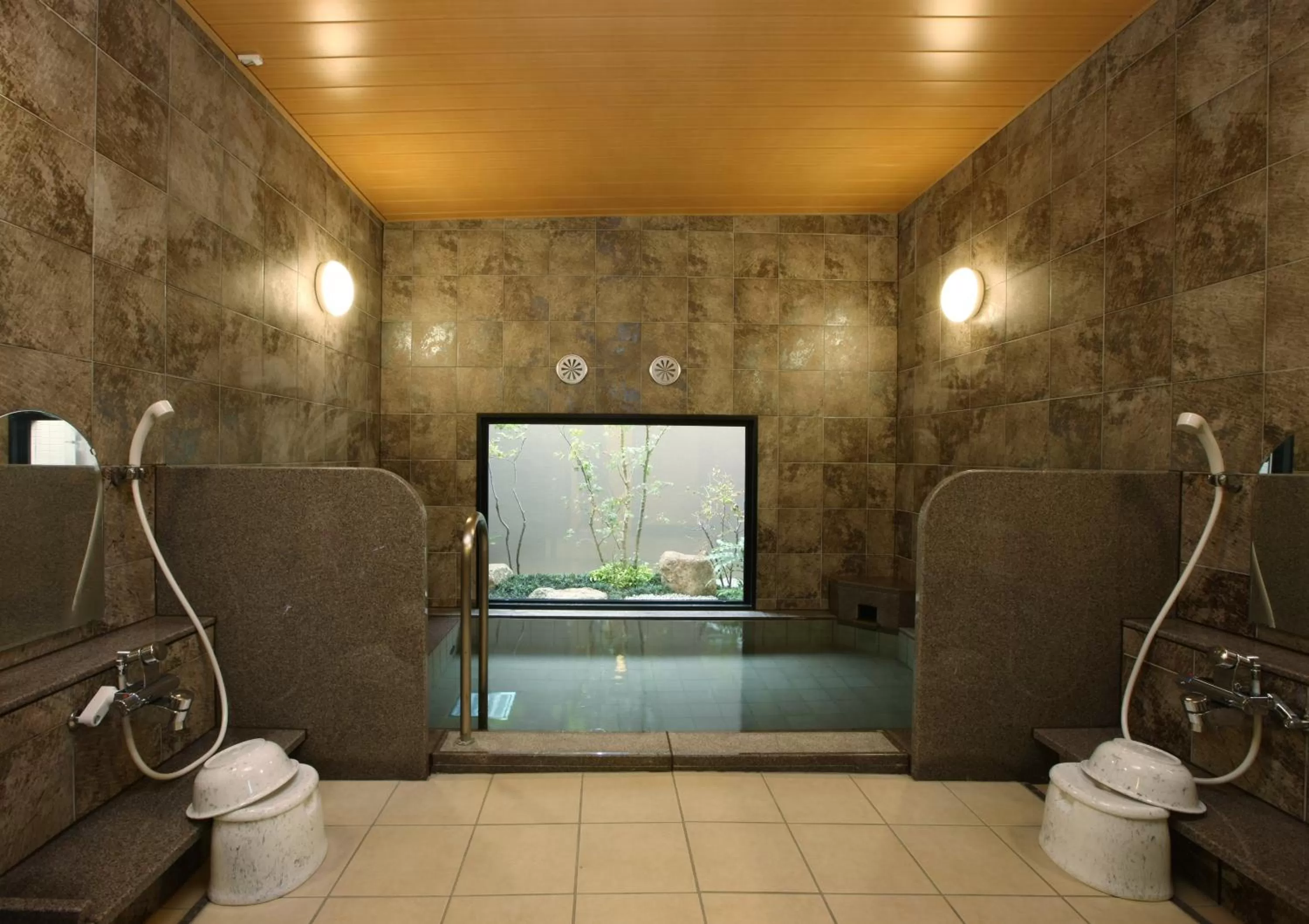 Public Bath in Hotel Route-Inn Handakamezaki