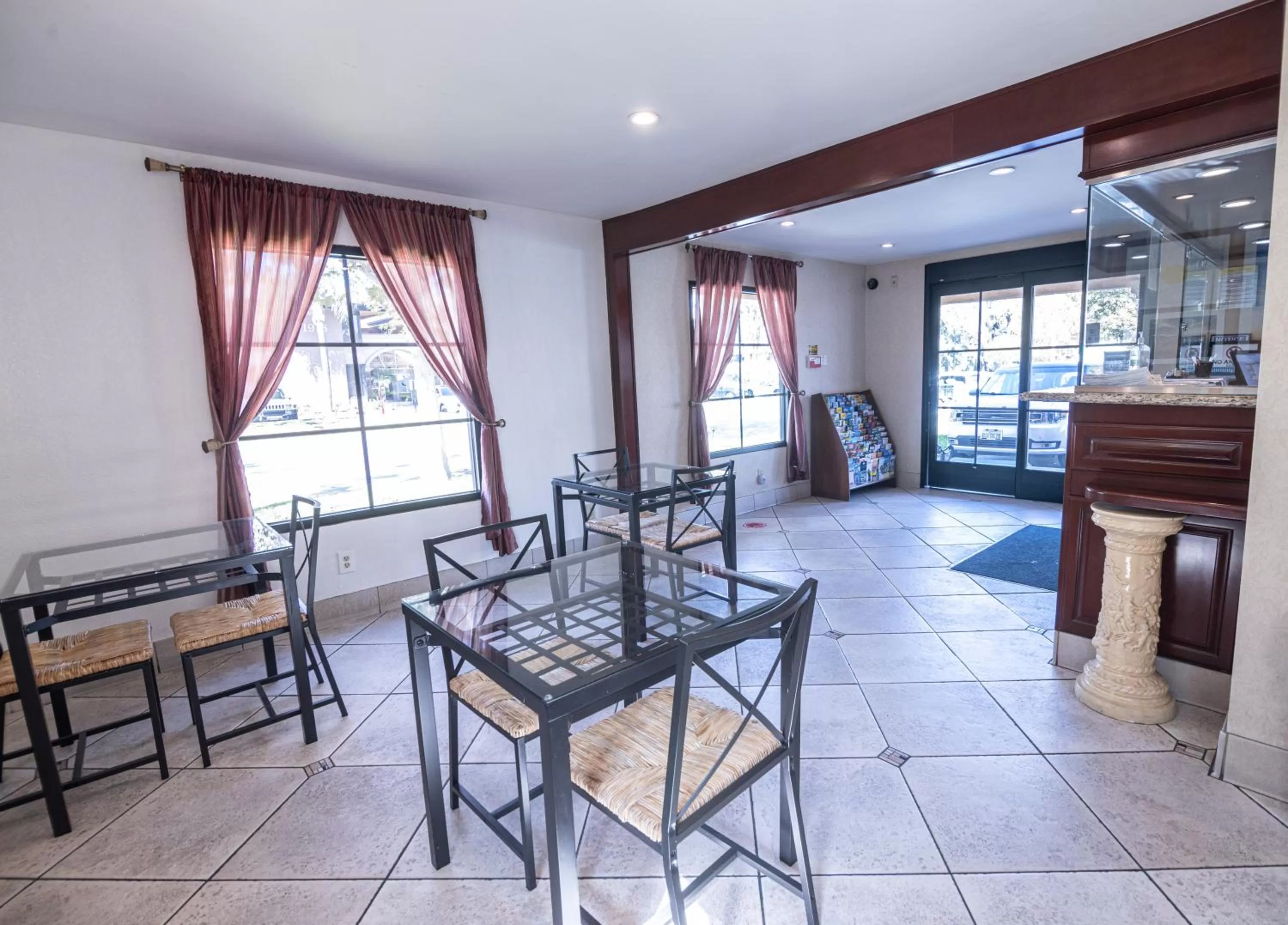 Lobby or reception in Hospitality Inn