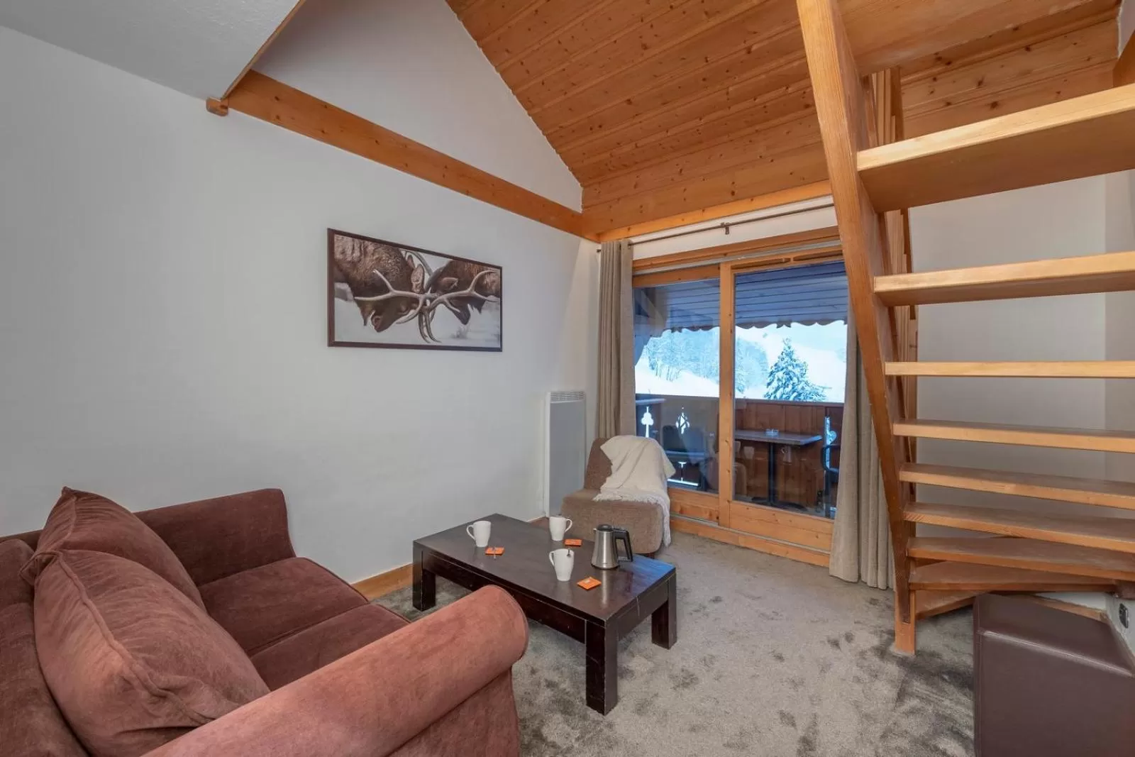 Seating area in Hotel La Chaudanne