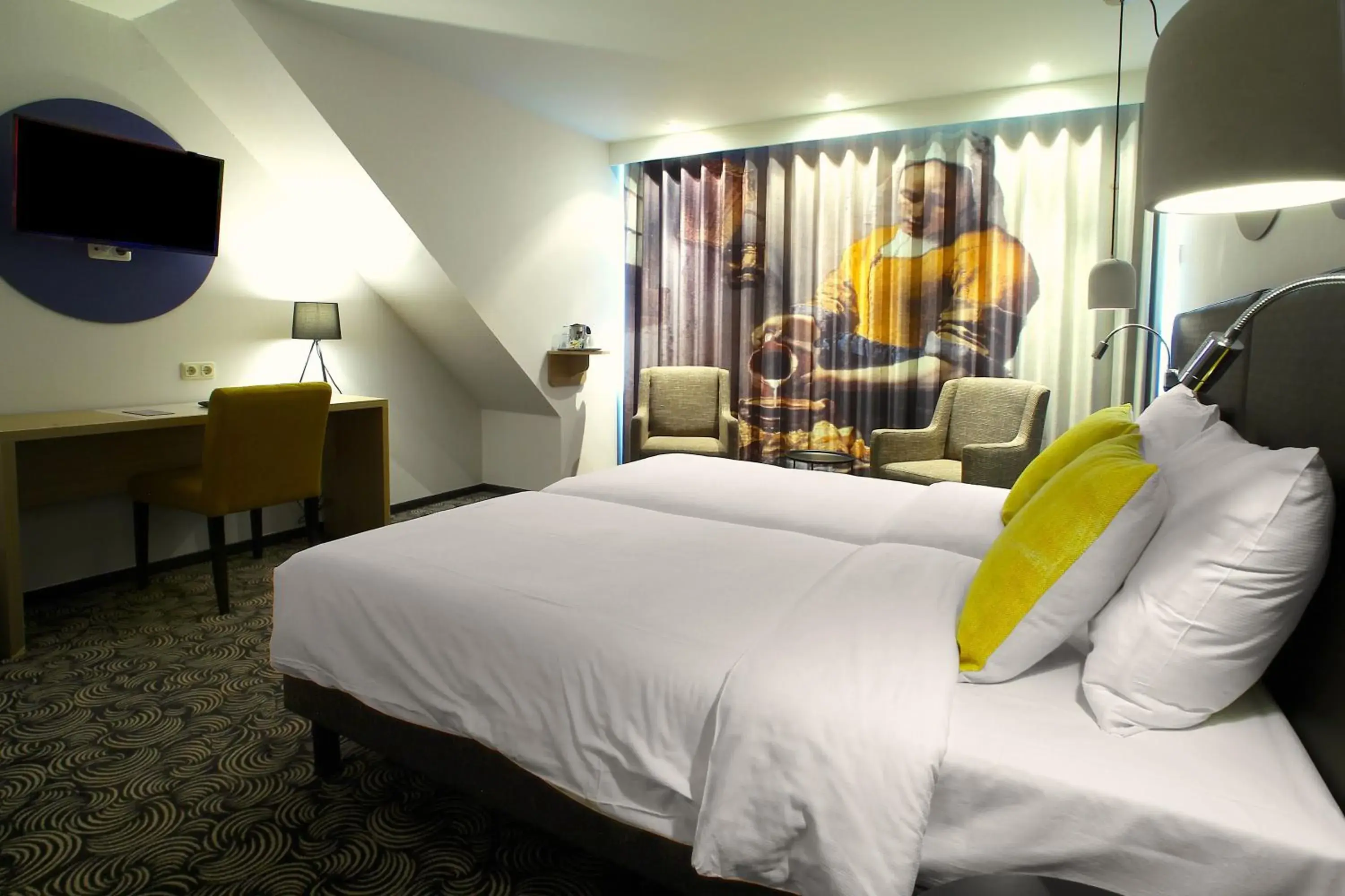 Double or Twin Room in Hotel de Koophandel Double or Twin Room in Hotel de Koophandel