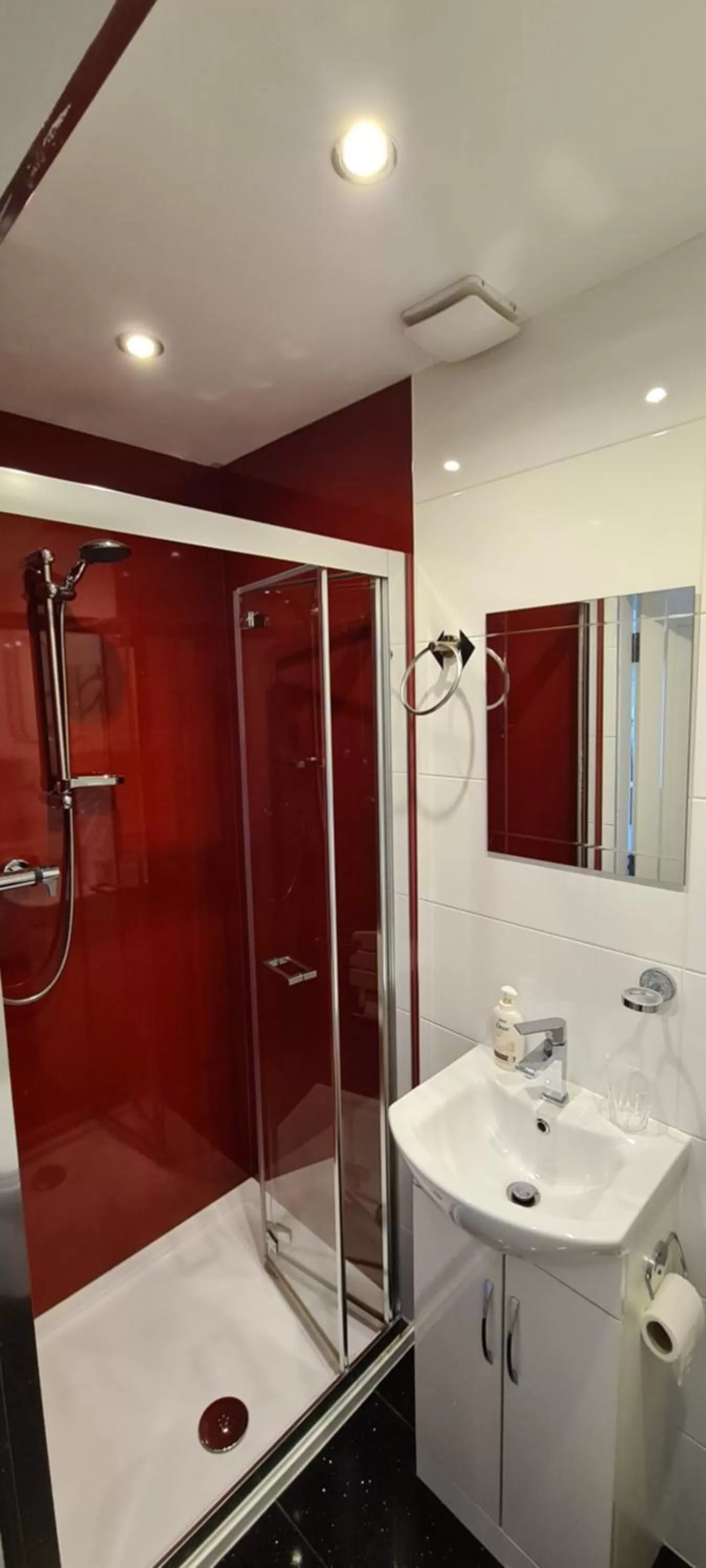 Shower in Lowefield B&B