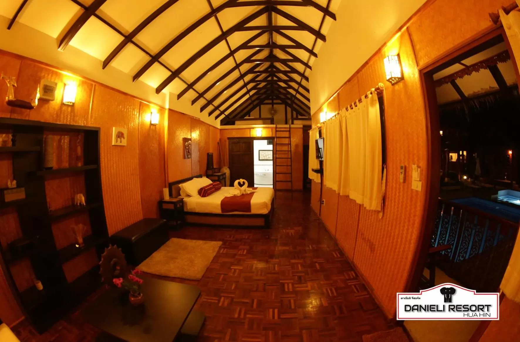 Living room, Bed in Danieli Resort