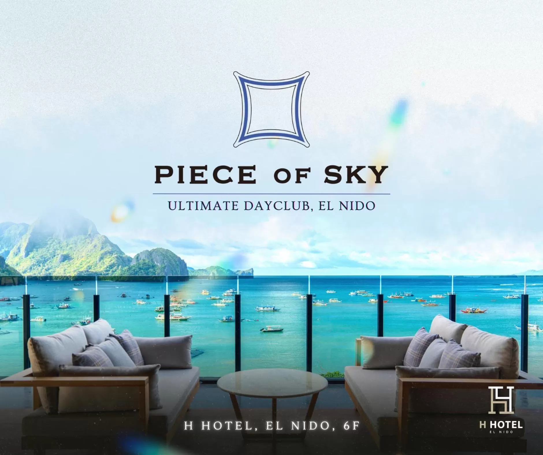 Text overlay in H Hotel El Nido - Vegan Friendly Hotel Managed by H Hospitality Group