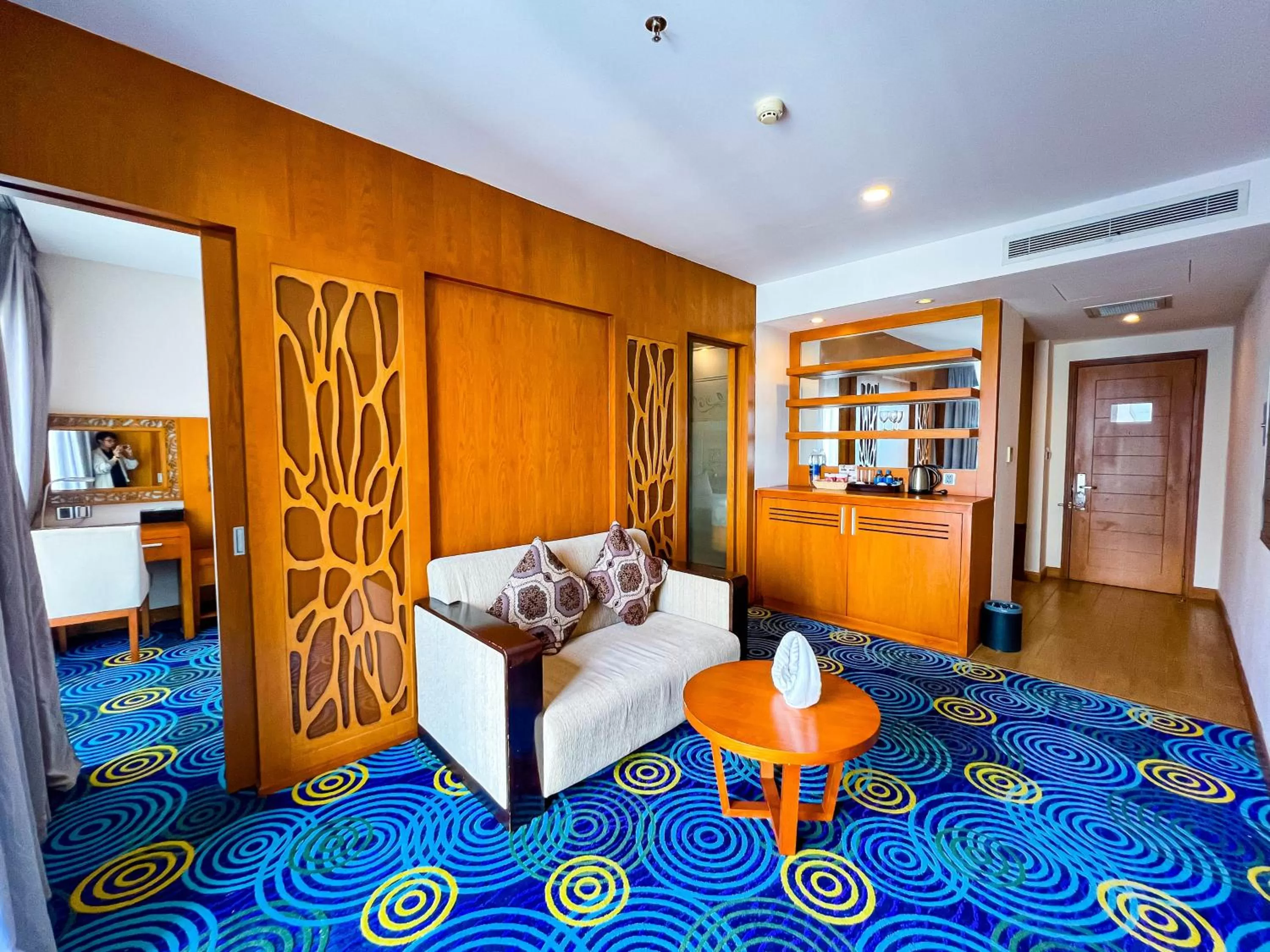 Living room, Bed in Galina Hotel & Spa