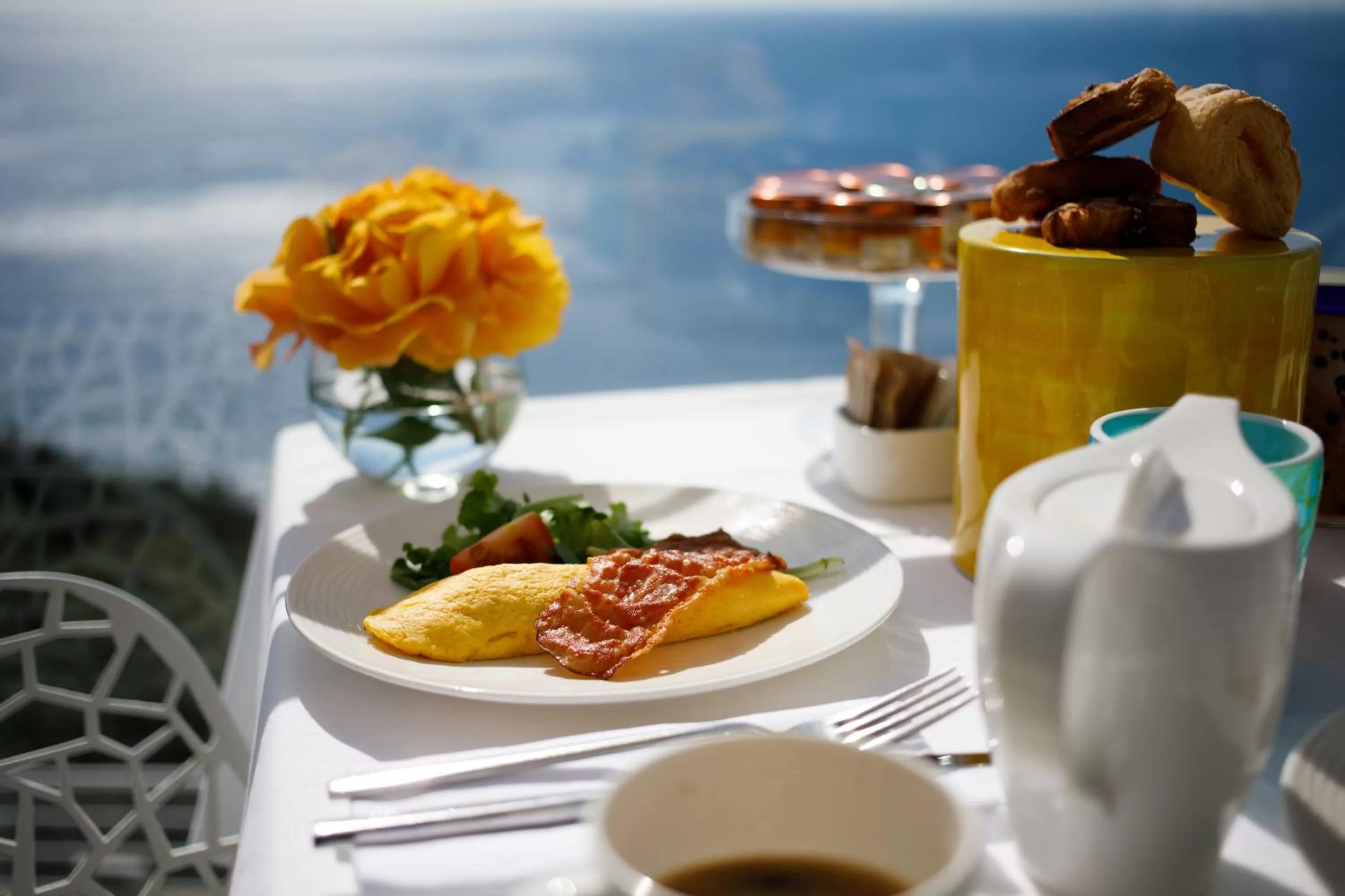 Food in Villa Fiorella Art Hotel