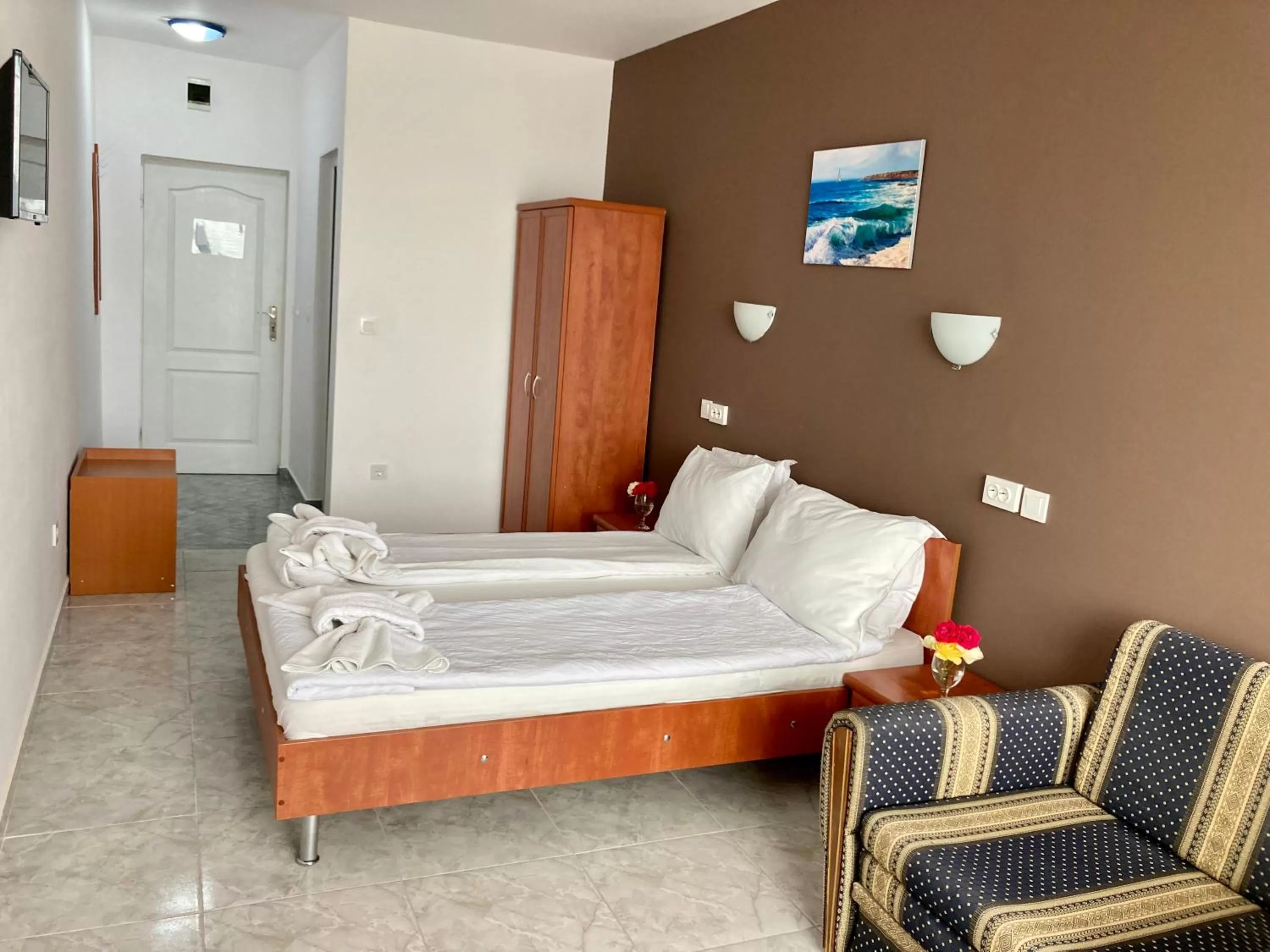 Property building, Bed in Plovdiv Hotel