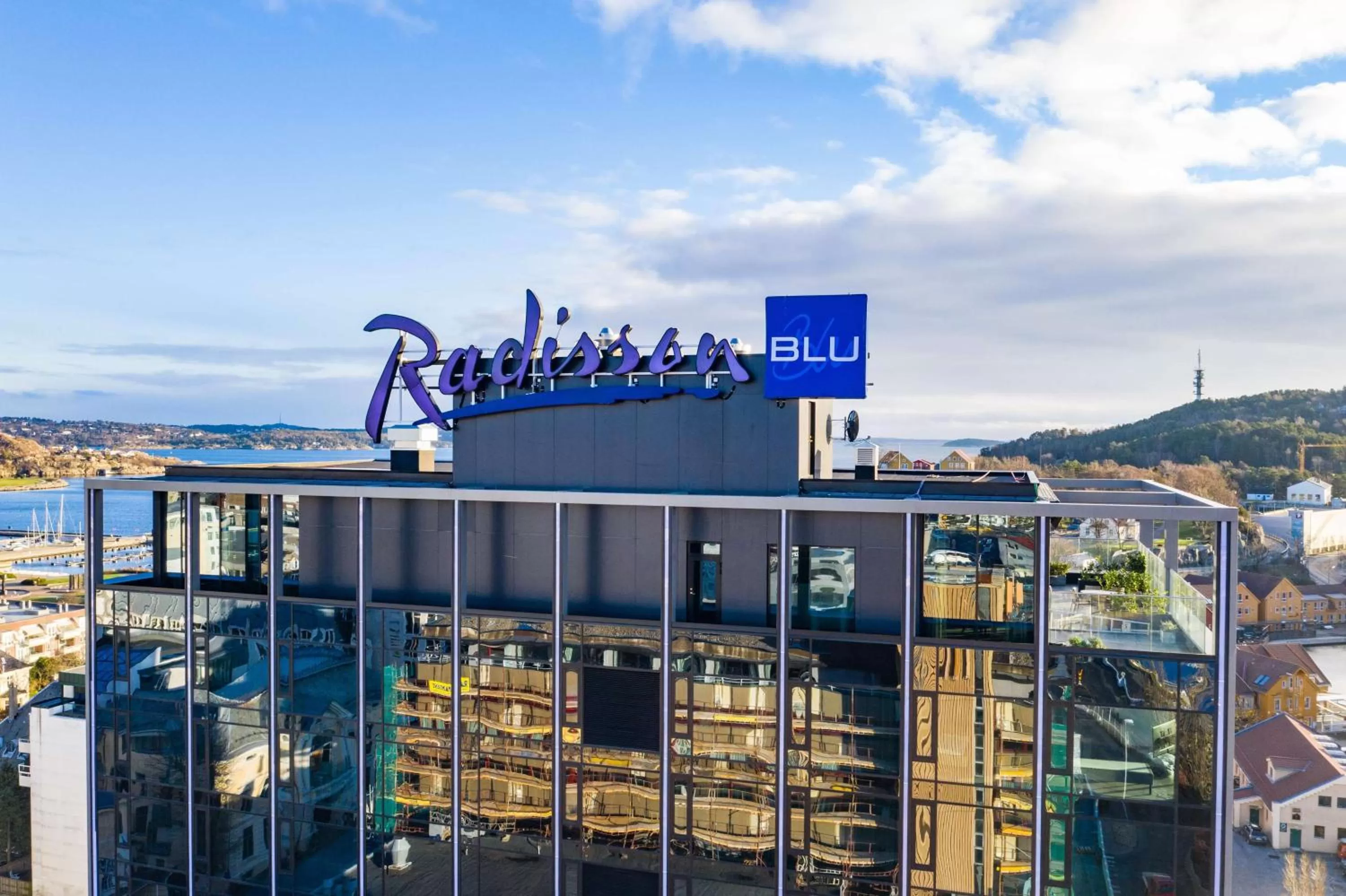 Property building in Radisson Blu Caledonien Hotel, Kristiansand