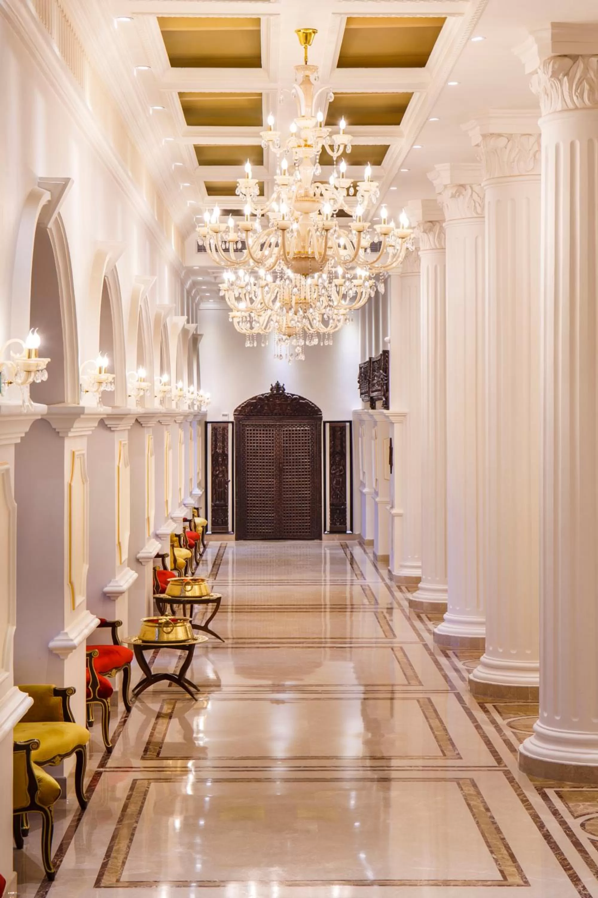 Lobby or reception in Hotel Shanker-Palatial Heritage Kathmandu