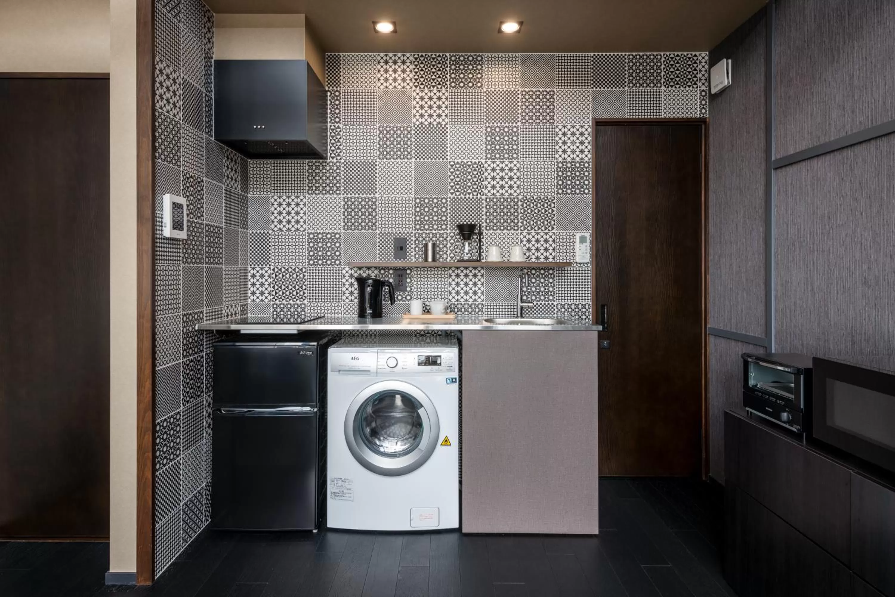 Kitchen or kitchenette in THE MACHIYA HOTEL TAKAYAMA